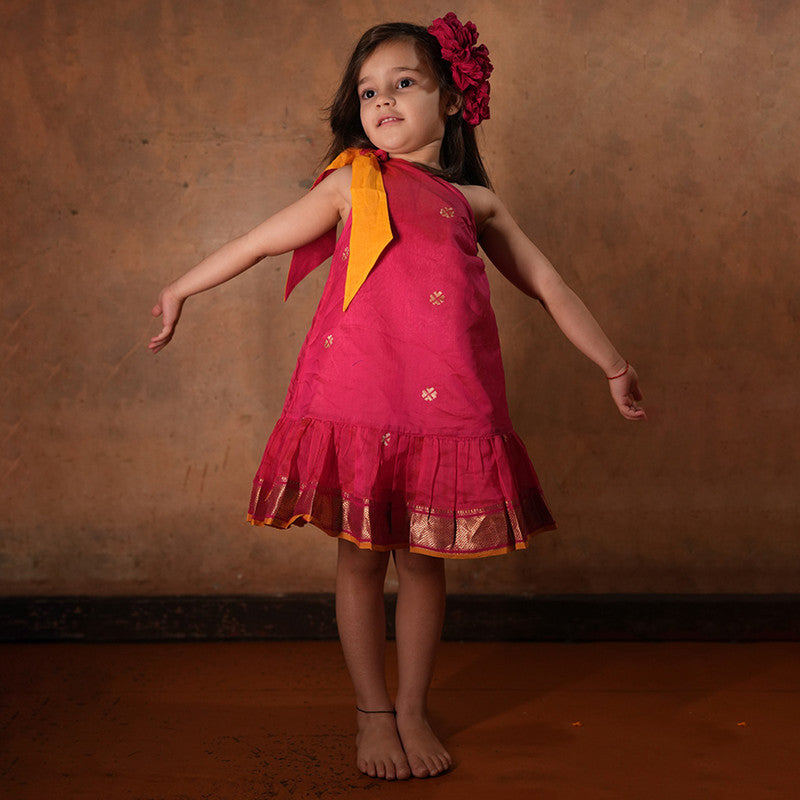 Cotton Dress For Girls | One Shoulder Dress | Pink、mySite、camillekostekn