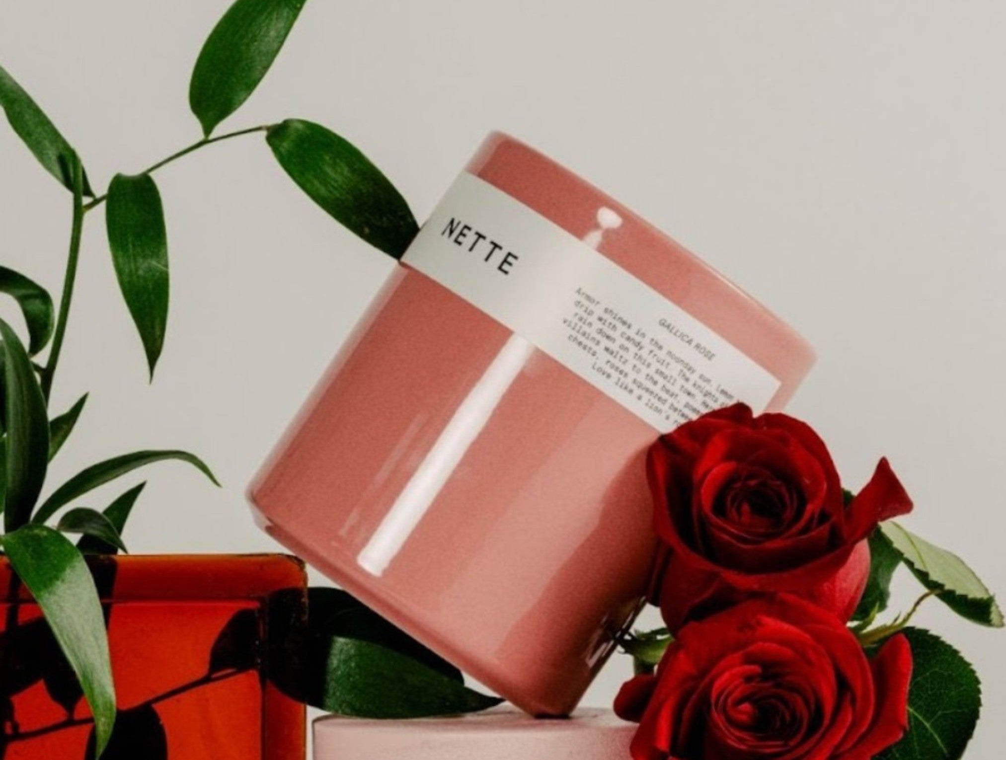  Nette Gallica Rose Ceramic Candle 11 oz.、mySite、sugarbowlscore