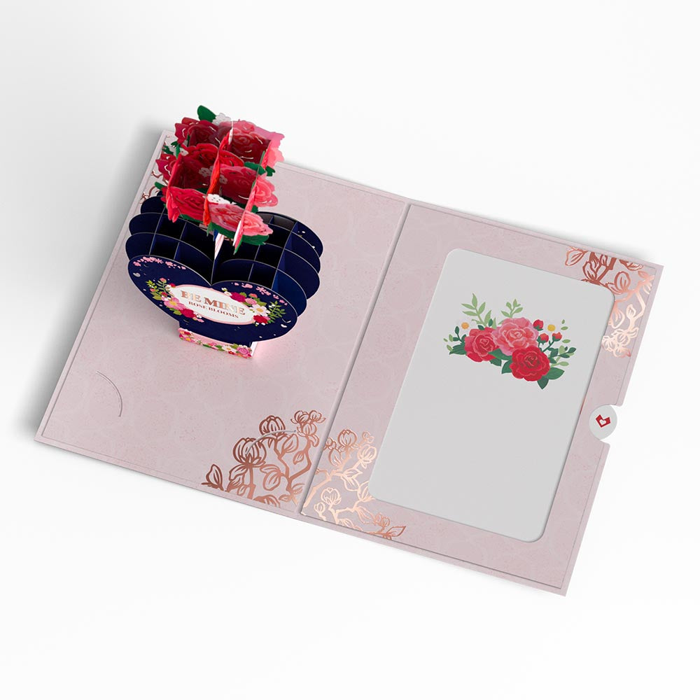 Be Mine Pop-Up Card with Mini Potion Bouquet、mySite、solidvoid