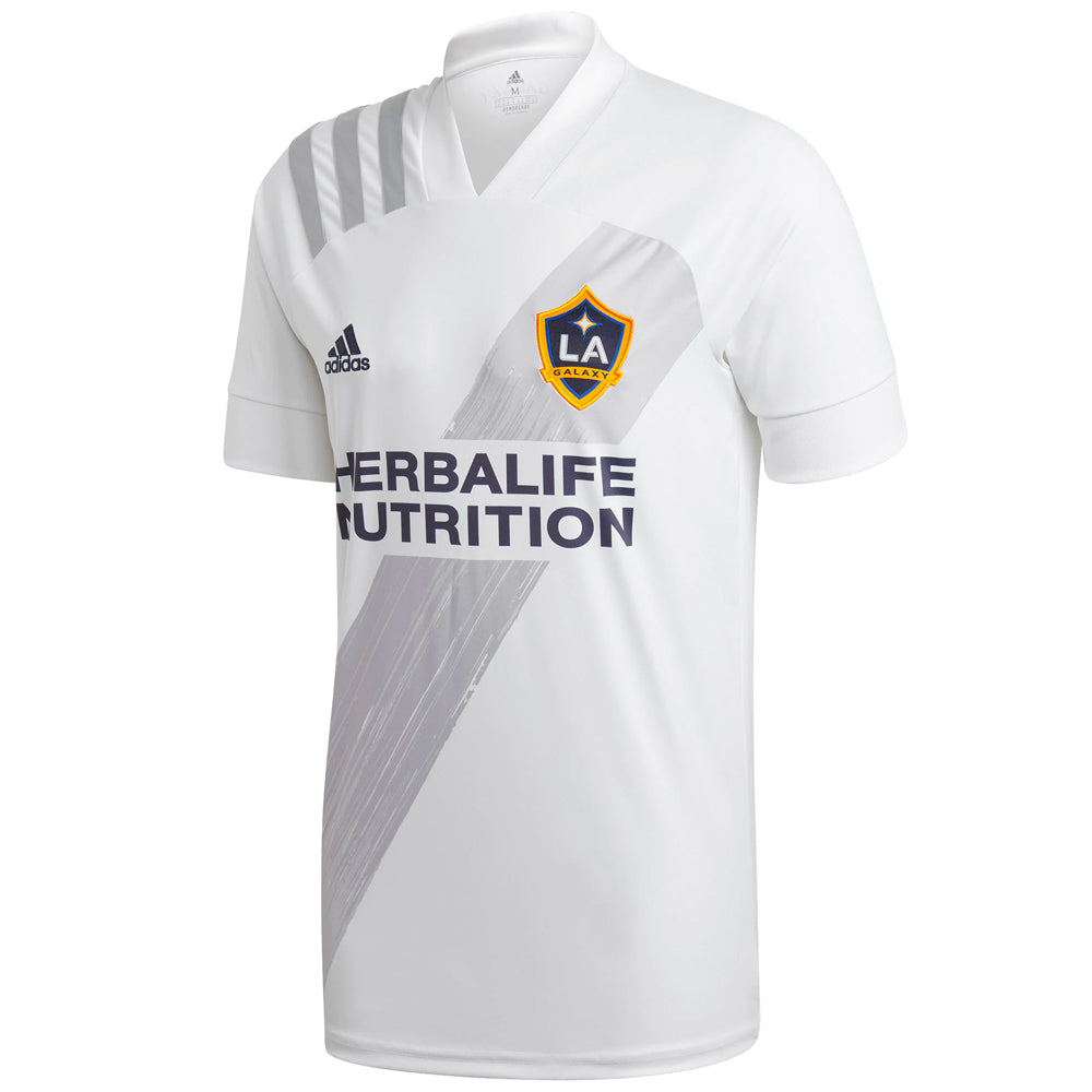 adidas Men's LA Galaxy 2020 Home Jersey White/Grey、mySite、bottomscart
