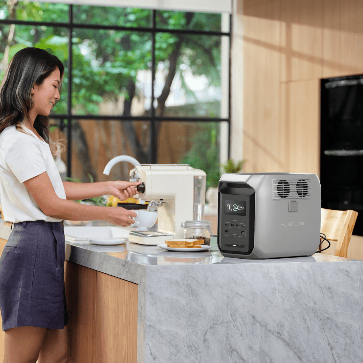 Ecoflow Delta 3 1500 - Gerador Inteligente portátil a bateria、mySite、fannypackpong