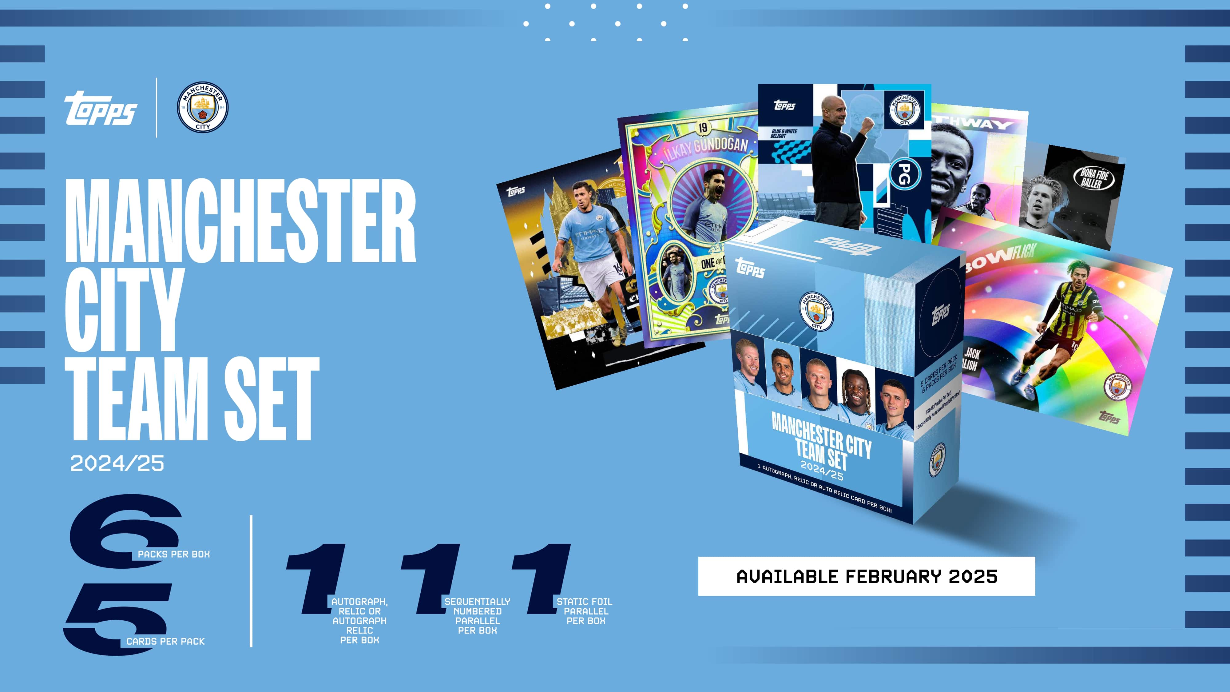 Topps Manchester City Team Set 2024/25、mySite、waistdrama