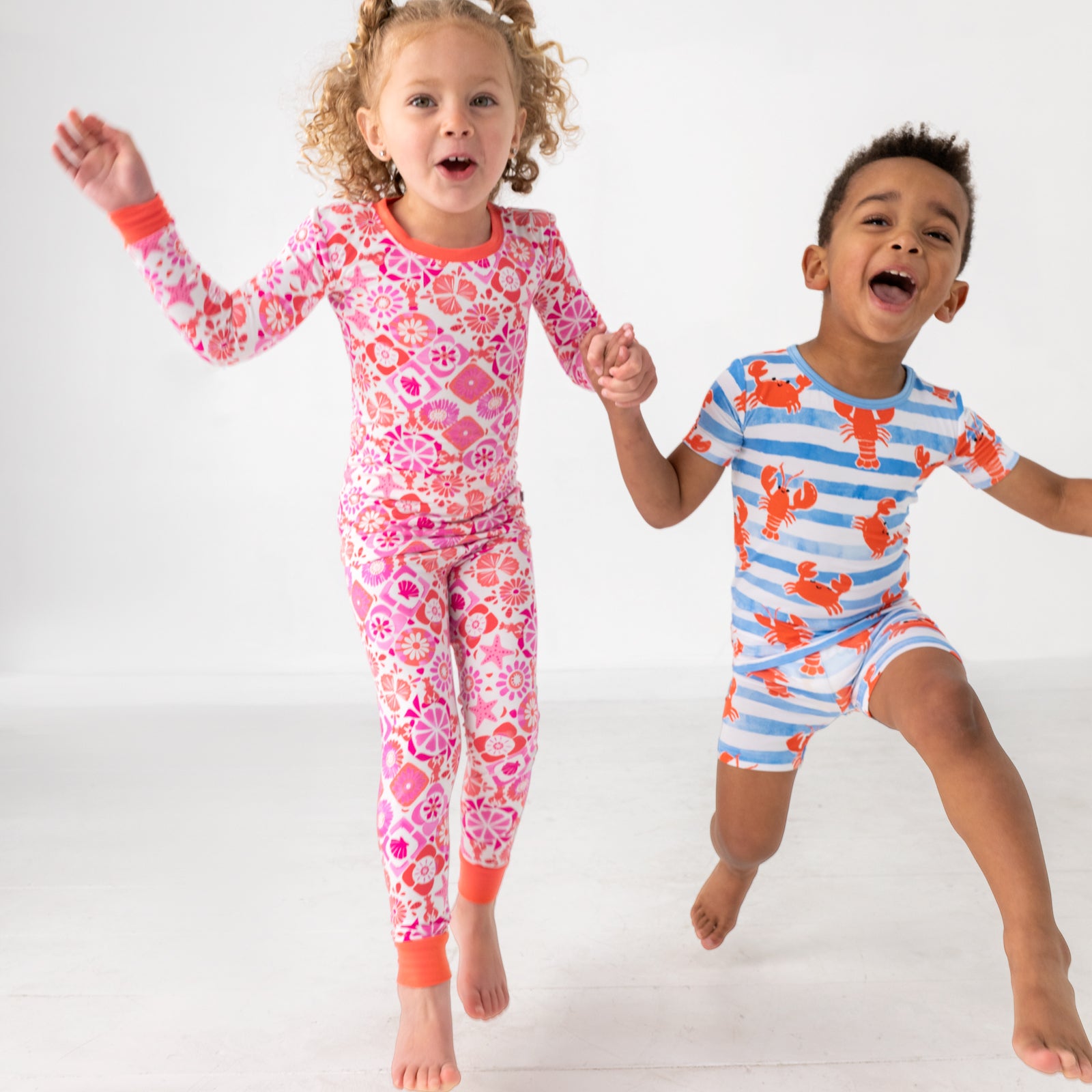 Coastal Gems Two-Piece Pajama Set、mySite、g9winljtr