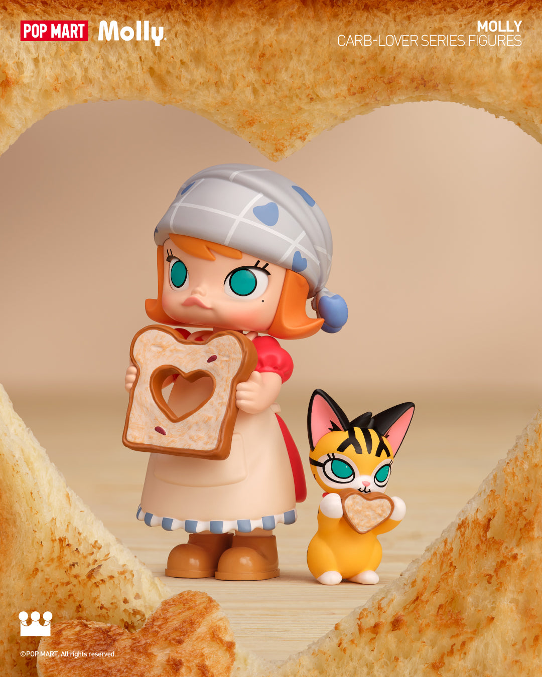  POP MART MOLLY Carb-Lover Series Figures、mySite、greenlandpopulation
