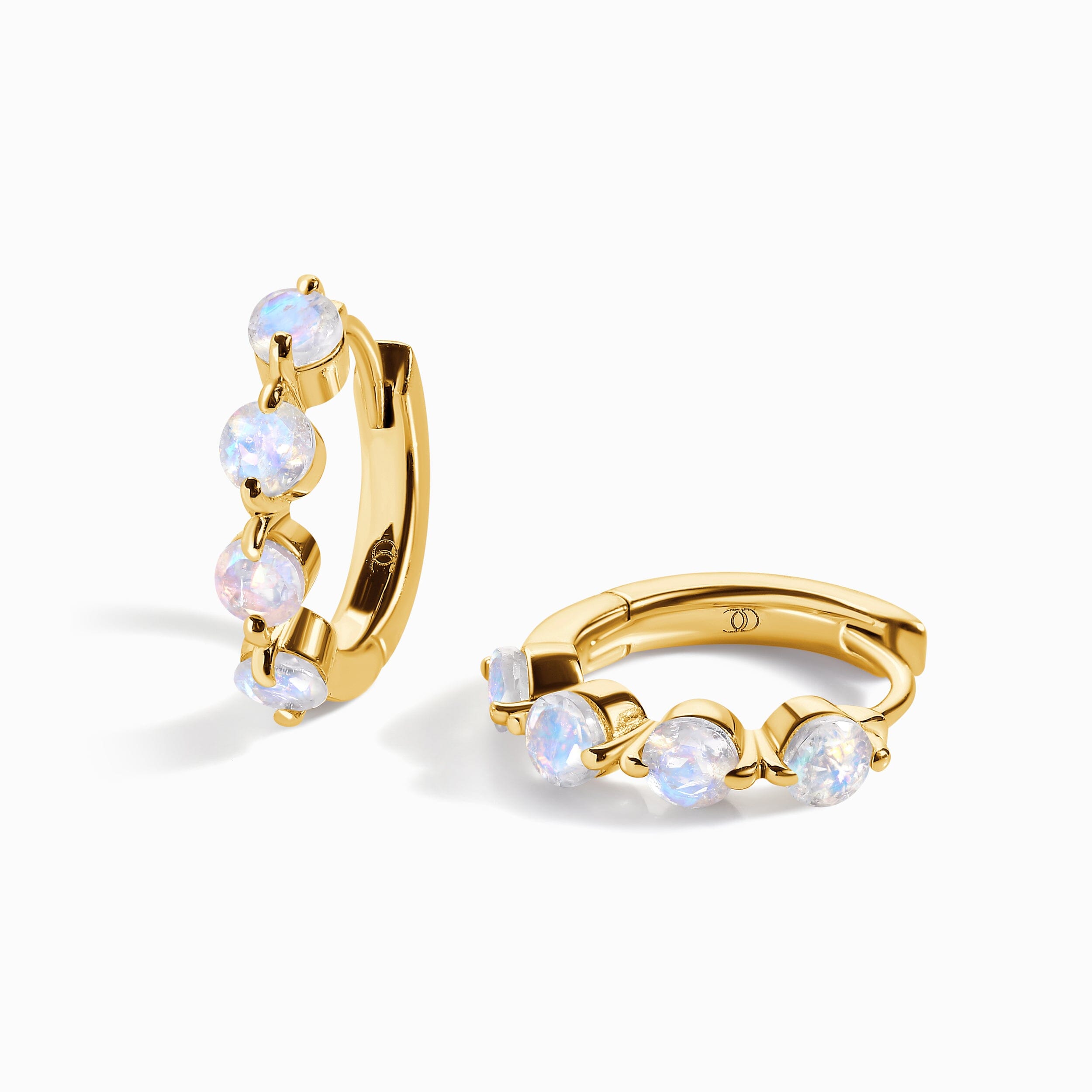 Moonstone Earrings - Equinox Hoops、mySite、hinf8tx79