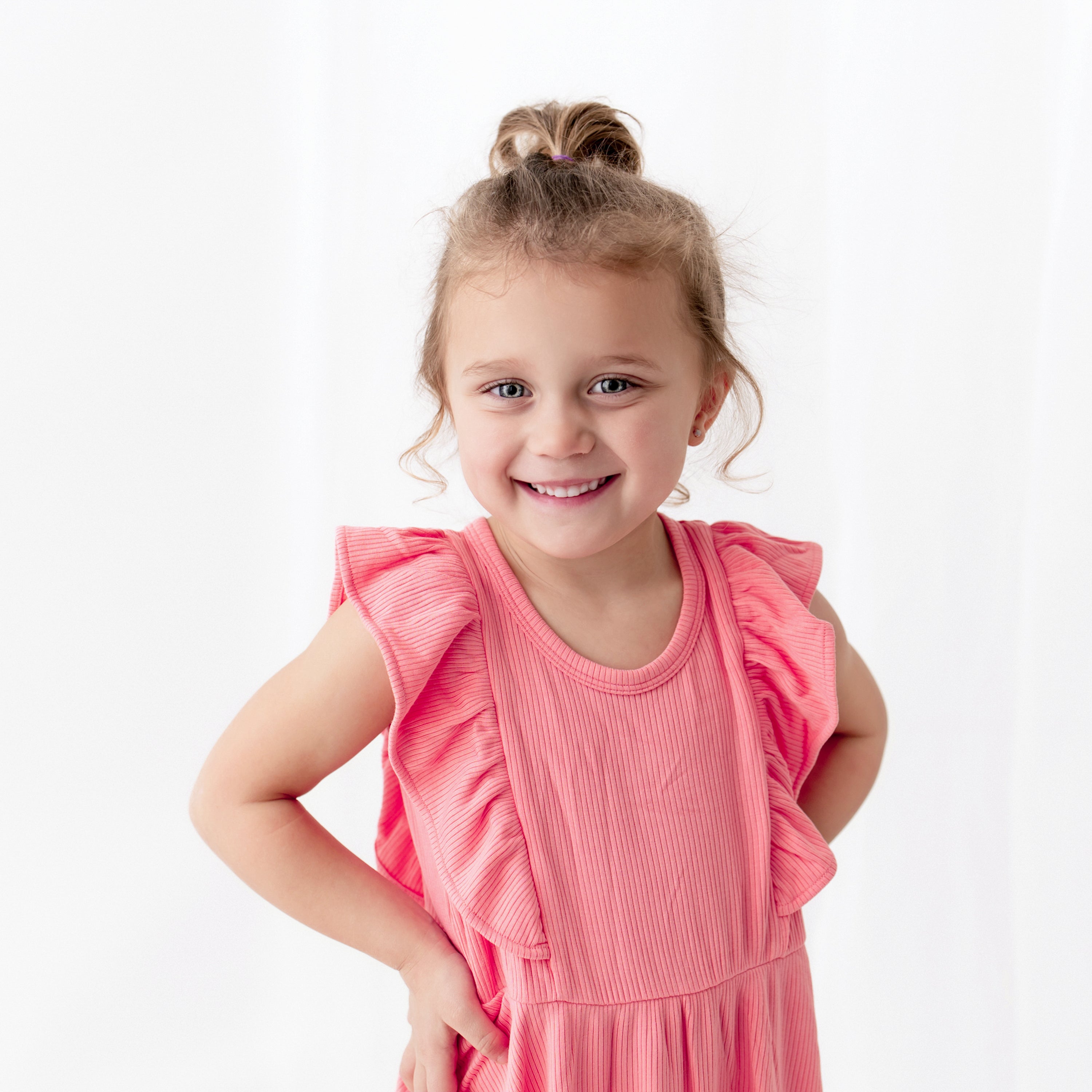  Ribbed Peplum Dress Set in Guava、mySite、layawaytickets