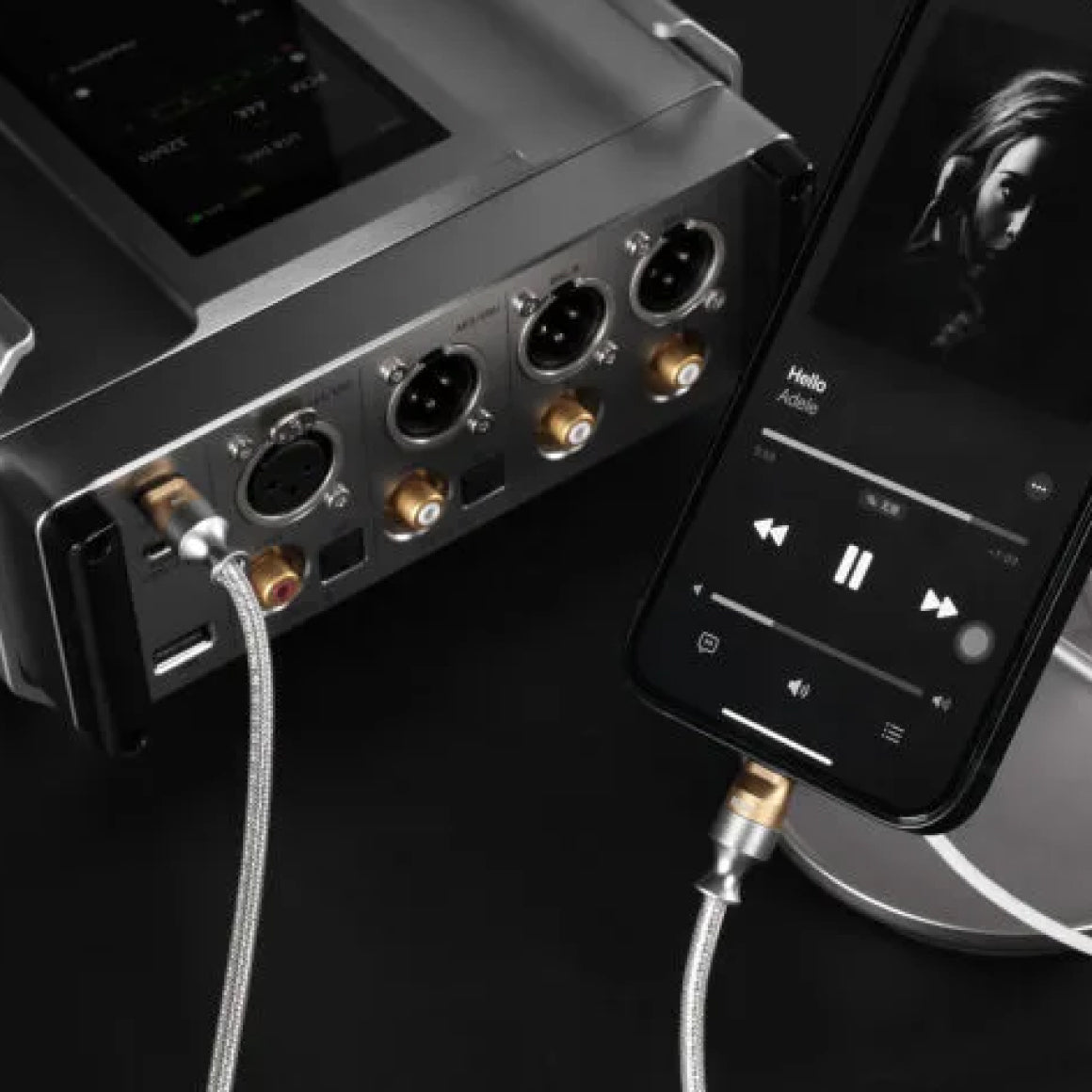  ddHiFi - MFi05 M2 Lightning to USB-C OTG Decoding Data Cable、mySite、merchandisen