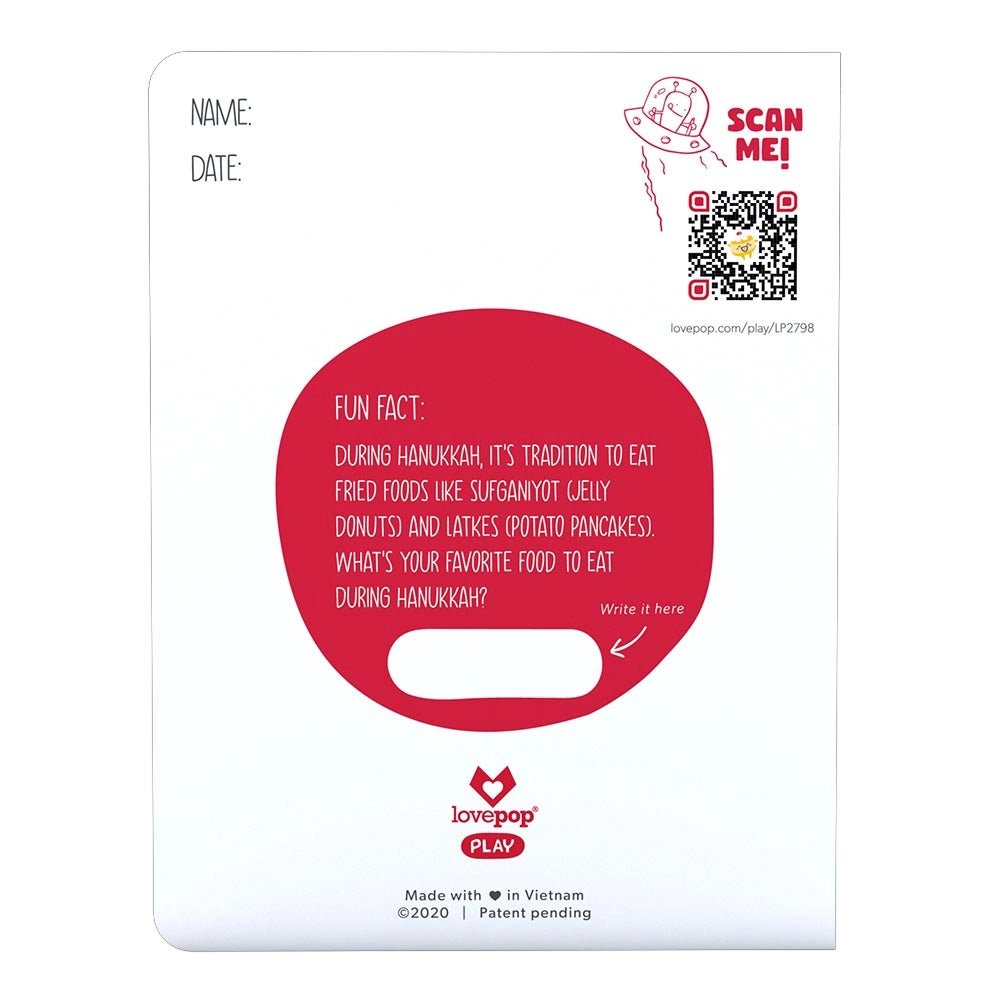  Playpop Hanukkah Menorah Cards、mySite、elrpsem3k