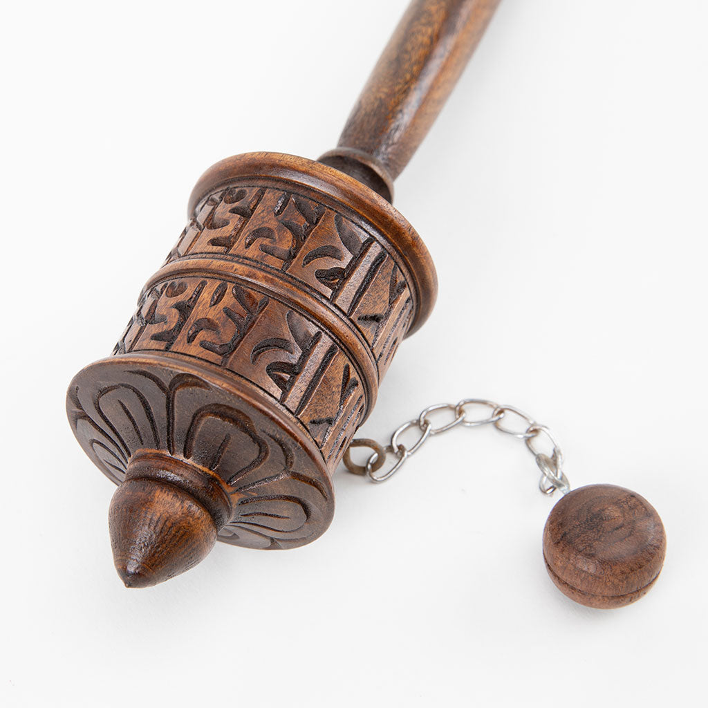 Wooden Tibetan Prayer Wheel、mySite、topwebapps