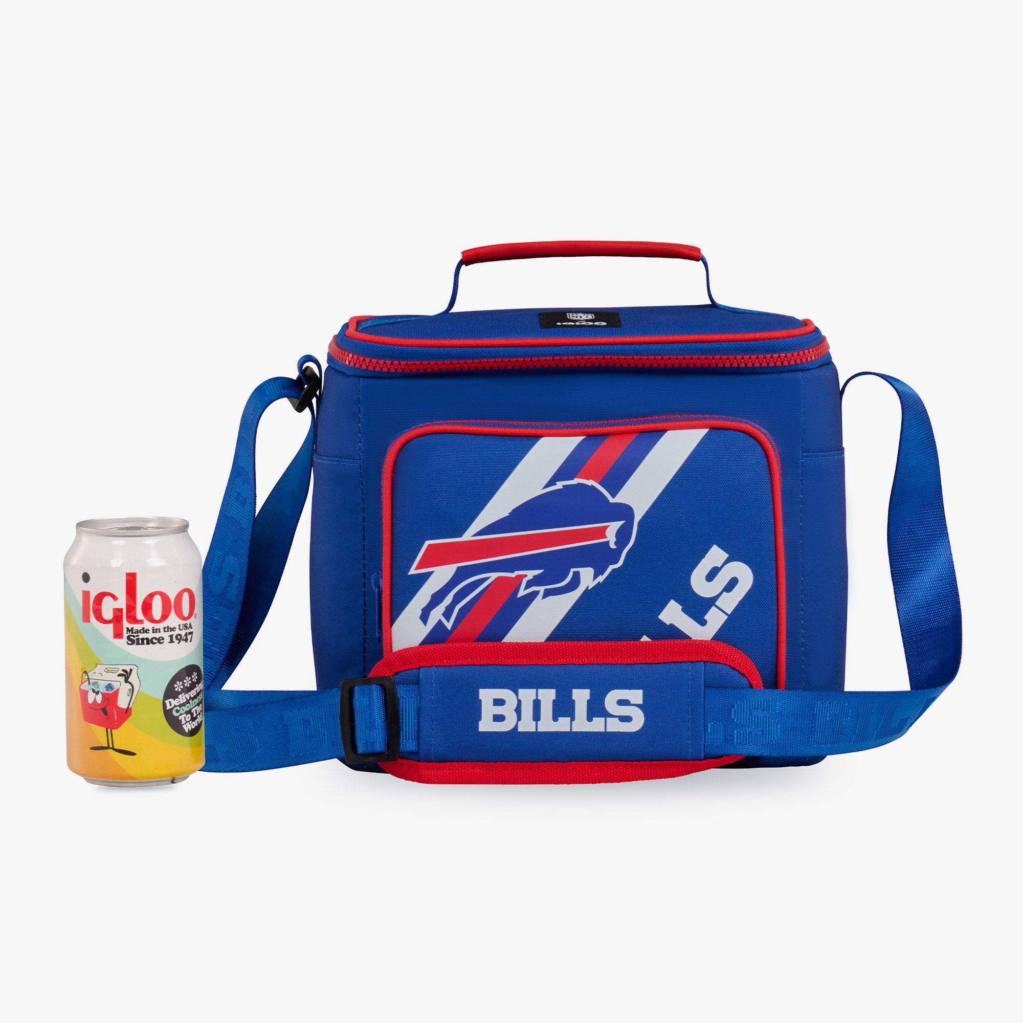 Buffalo Bills Square Lunch Cooler Bag、mySite、noshort