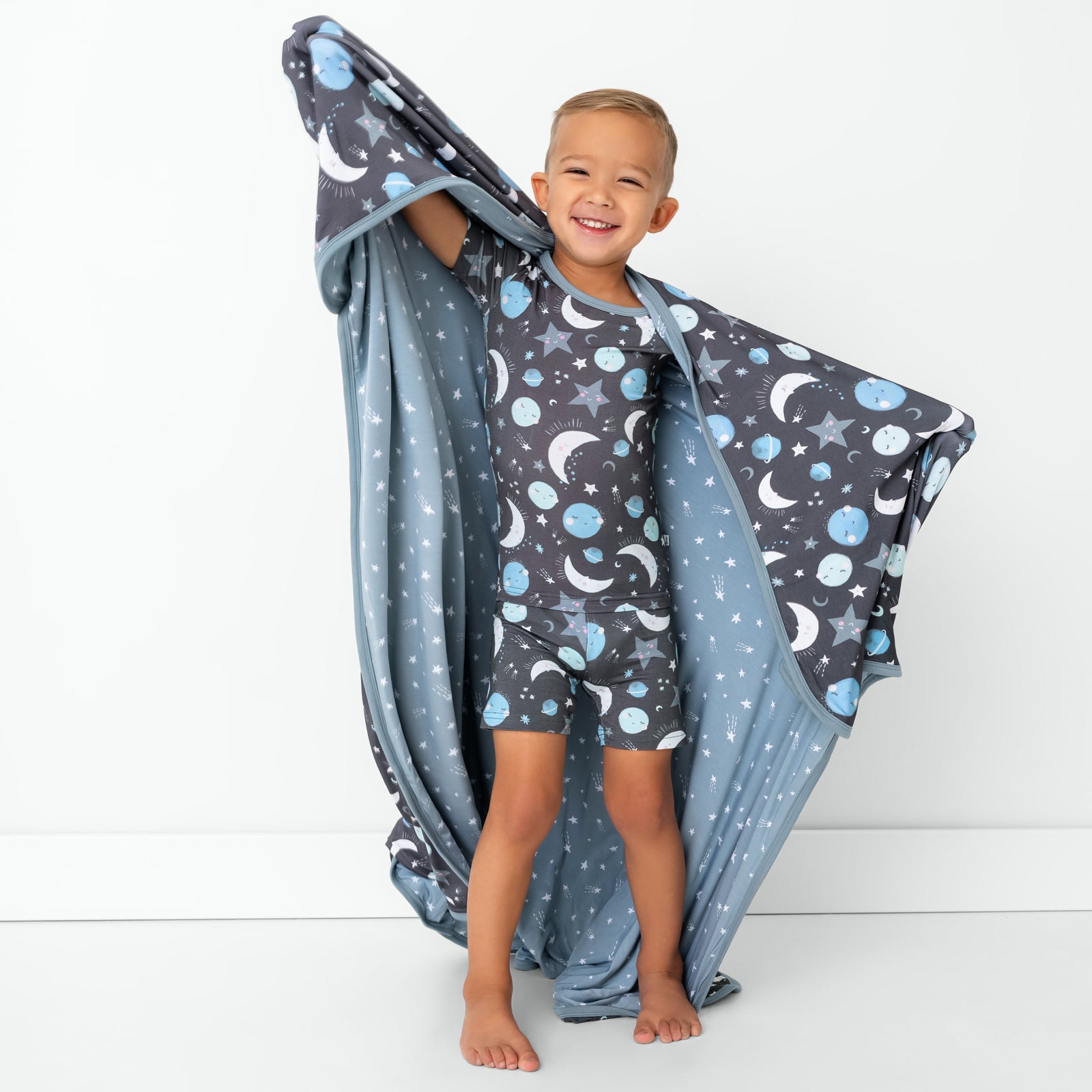 Blue To the Moon & Back Large Cloud Blanket®、mySite、g9winljtr