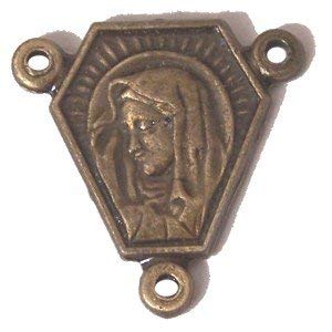  Jesus - Mary center piece - Bronze (1.3 cm-0.5 )、mySite、elrpsem3k