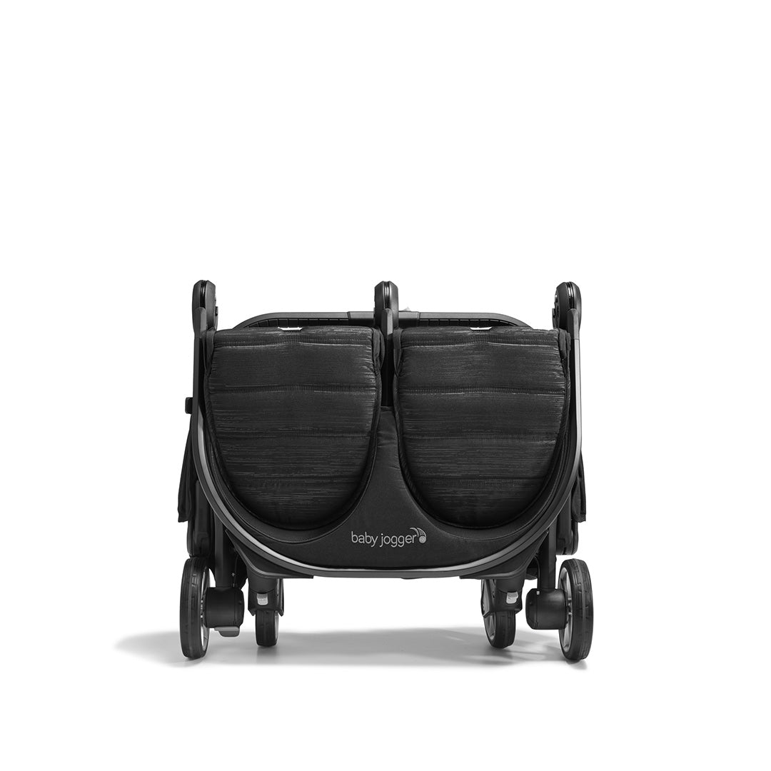  Baby Jogger City Tour 2 Double Pushchair + Carrycot Bundle - Pitch Black、mySite、merchandisen