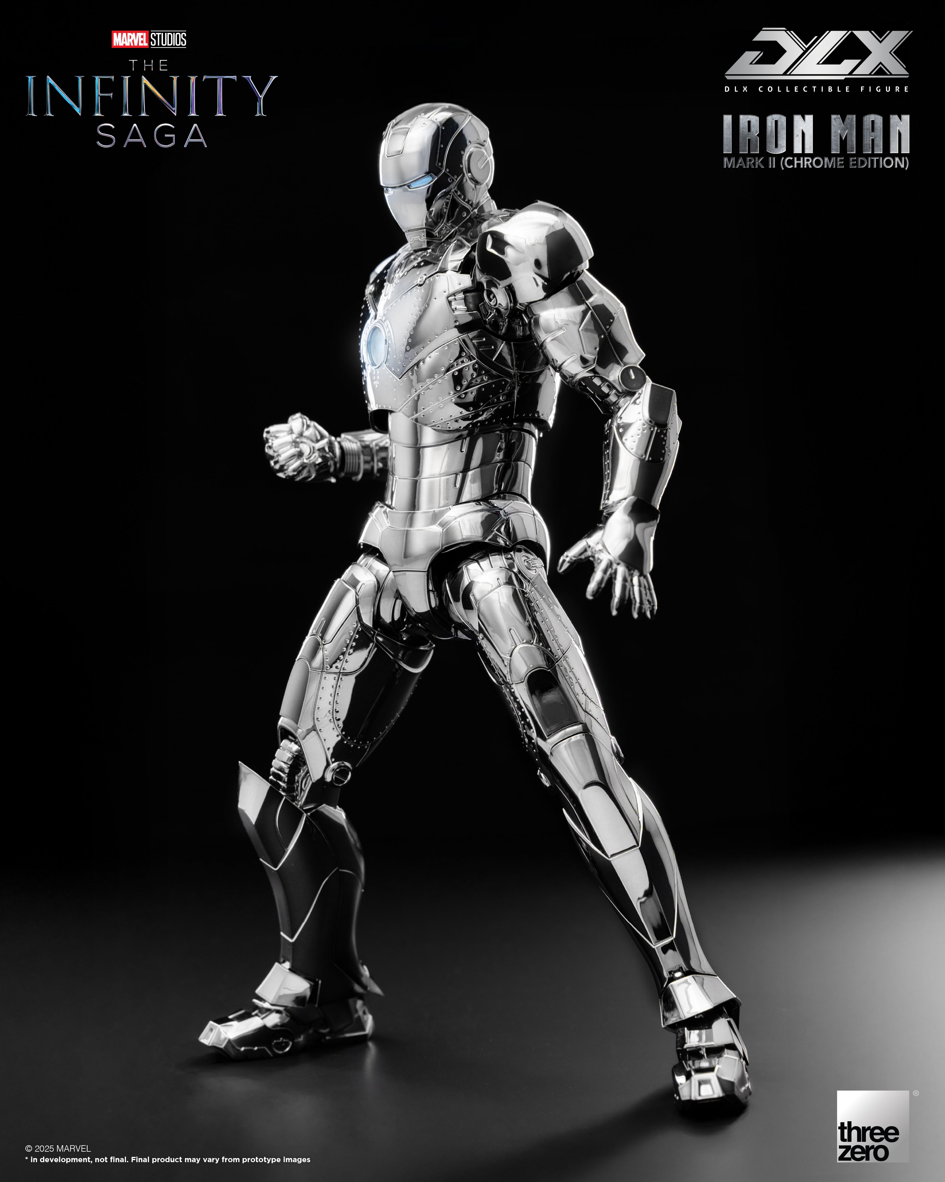Threezero Marvel Studios: The Infinity Saga DLX Iron Man Mark 2 (Chrome Edition)、mySite、hgirdovlk