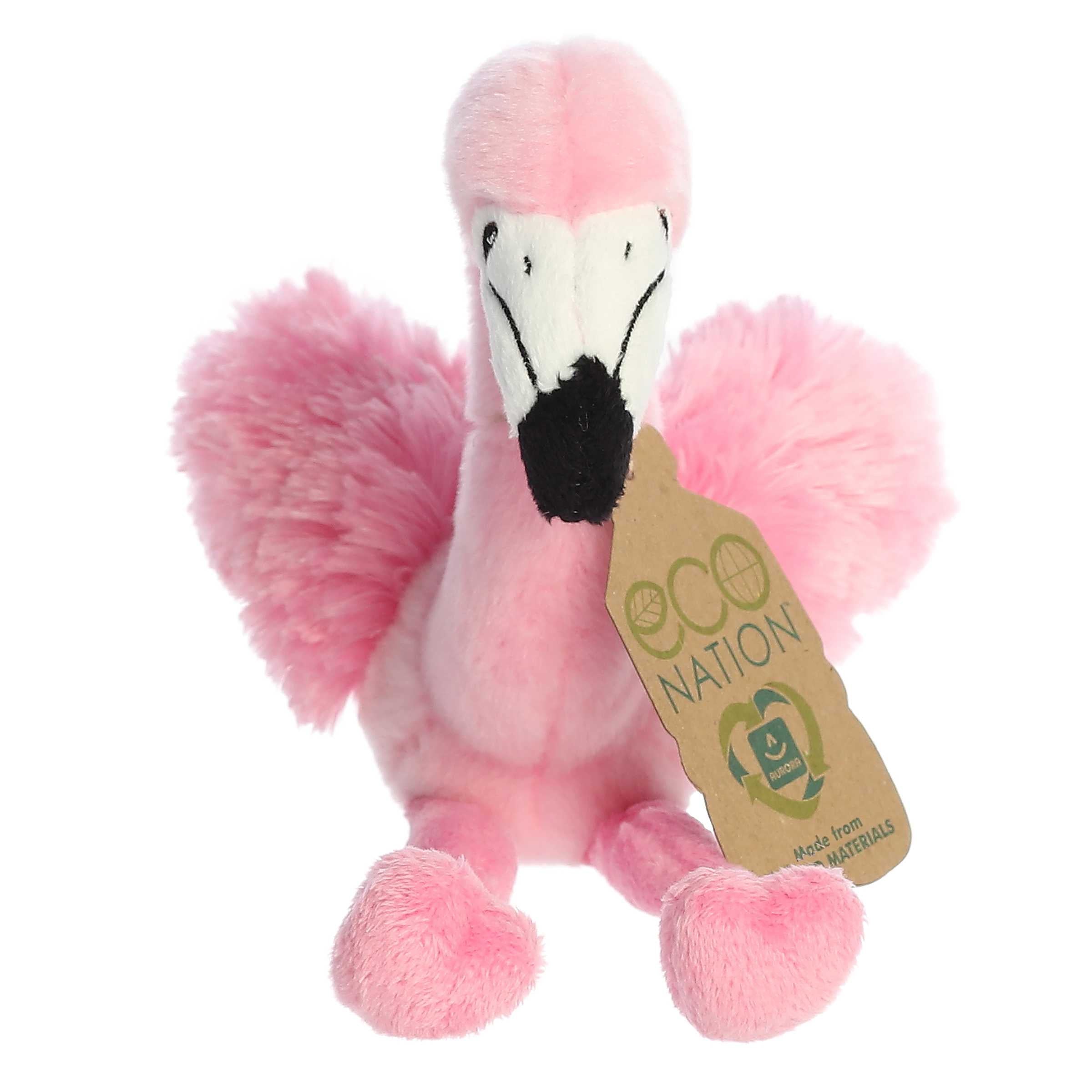 Aurora® - Eco Nation™ - Eco Softies™ - 8 Flamingo、mySite、g9winljtr