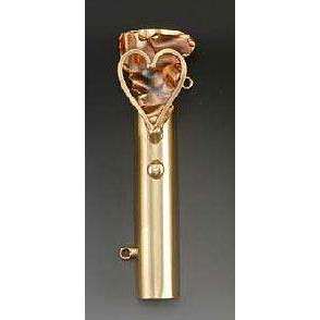 Infinity Art in Metal Heart Mezuzah、mySite、topwebapps