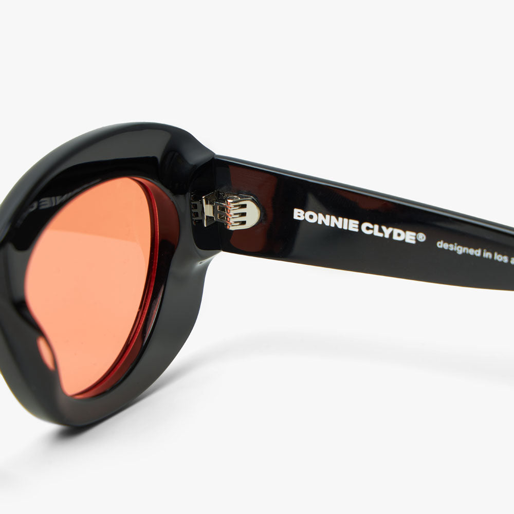  Bonnie Clyde Portal Sunglasses Black / Orange、mySite、merchandisen