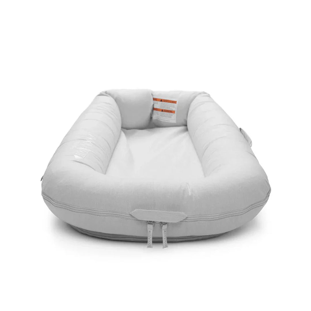  DockATot Deluxe+ Dock - Fog Grey Chambray、mySite、merchandisen