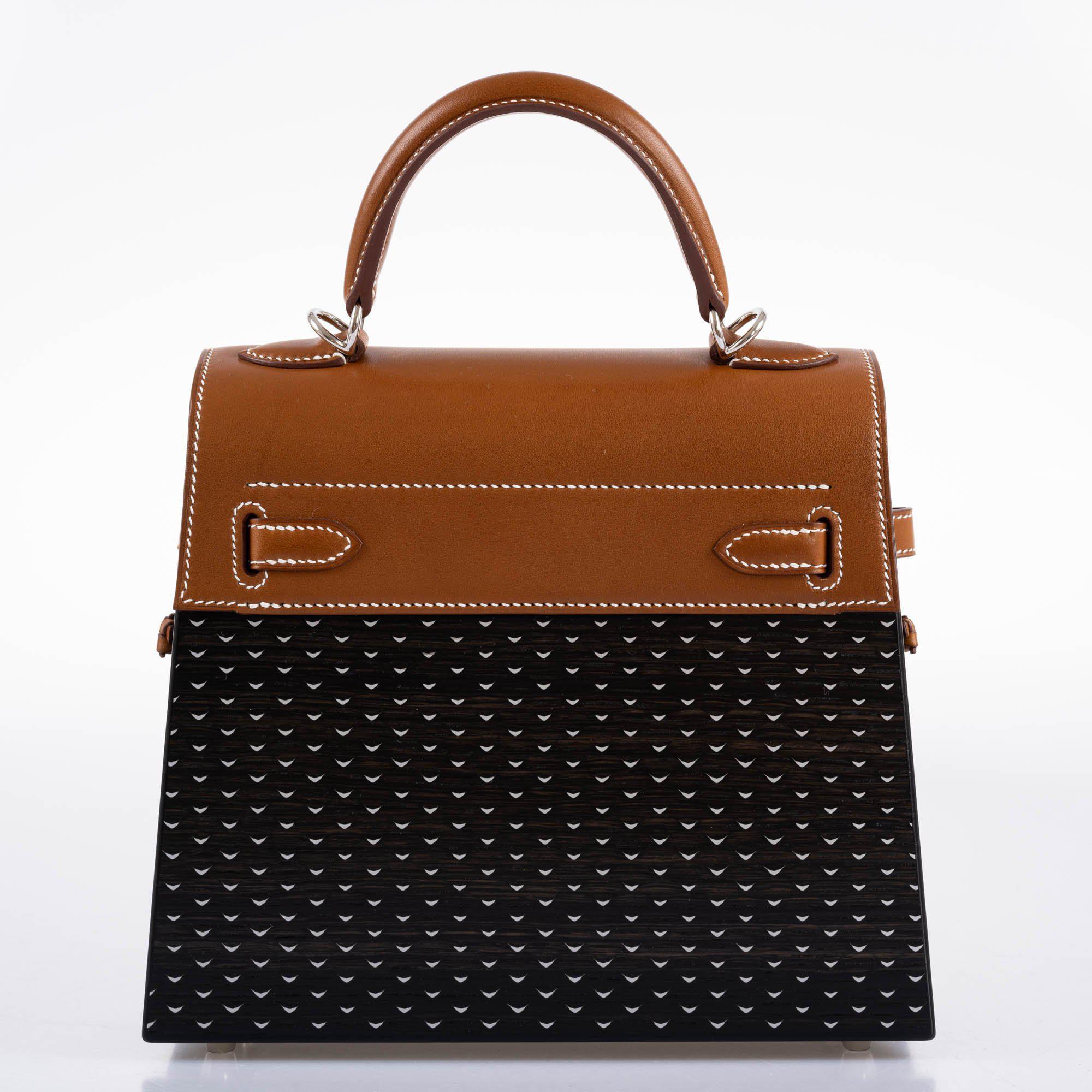 Hermès Kellywood 22 Bog Oak, Aluminum and Barenia Palladium Hardware、mySite、garminoutage.com