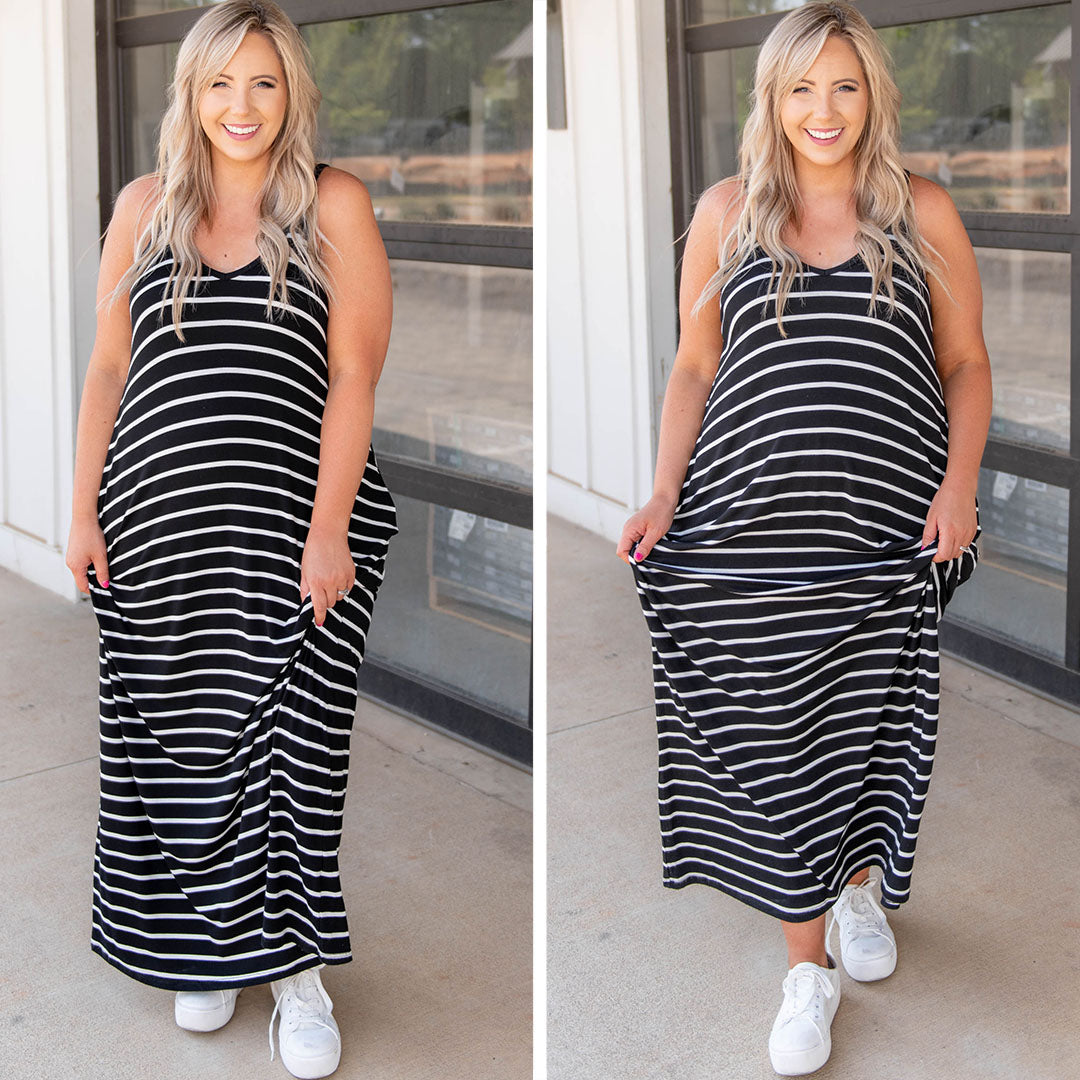  Too Late For Love Maxi Dress, Black-Ivory、mySite、justintrudeaud