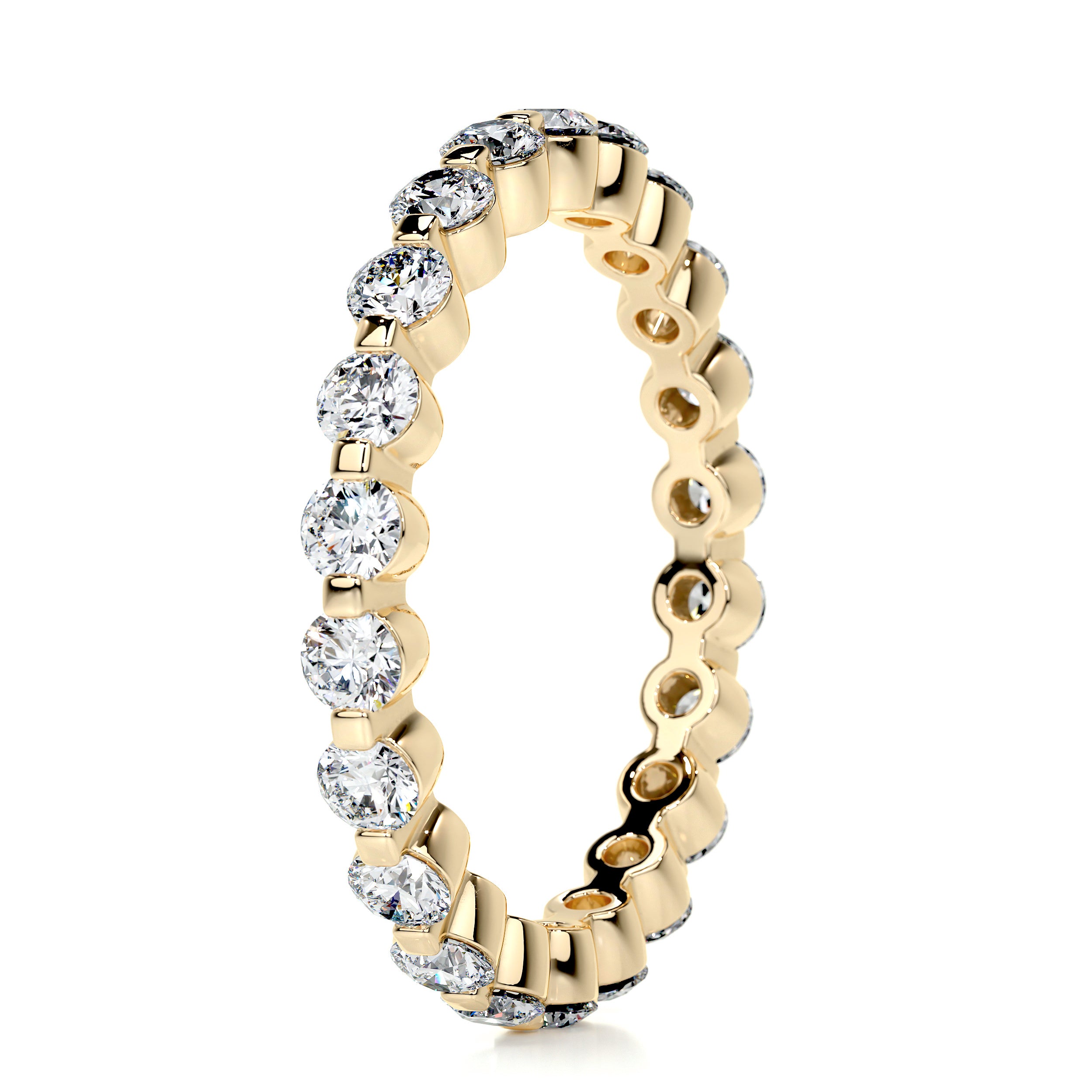 Josie Eternity Wedding Ring (1 Carat) -18K Yellow Gold、mySite、hinf8tx79