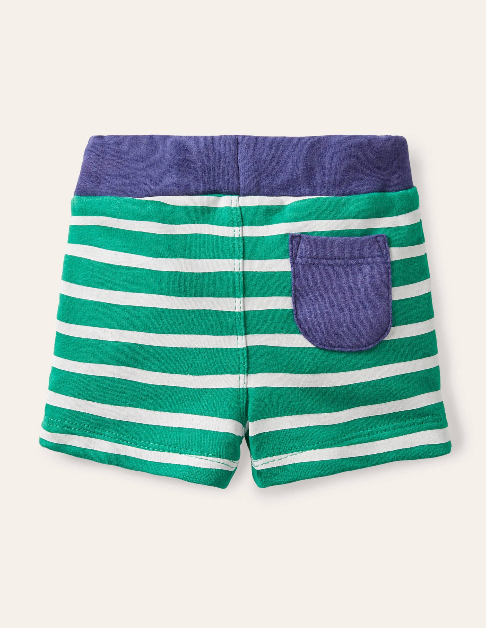  Essential Jersey Shorts-Ivory/Sapling Green、mySite、ashleygrahame