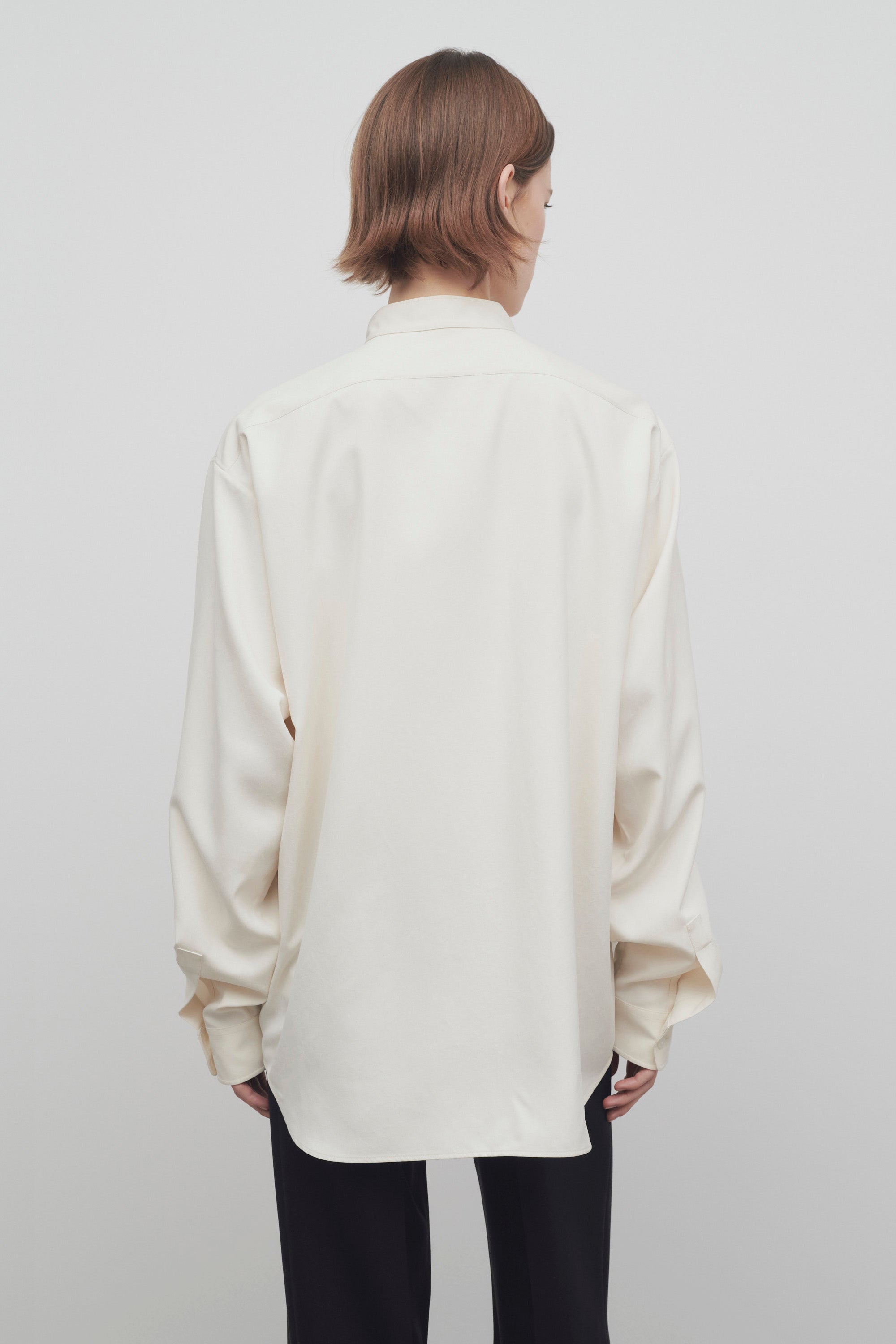 Vince Shirt in Silk、mySite、aoinhome