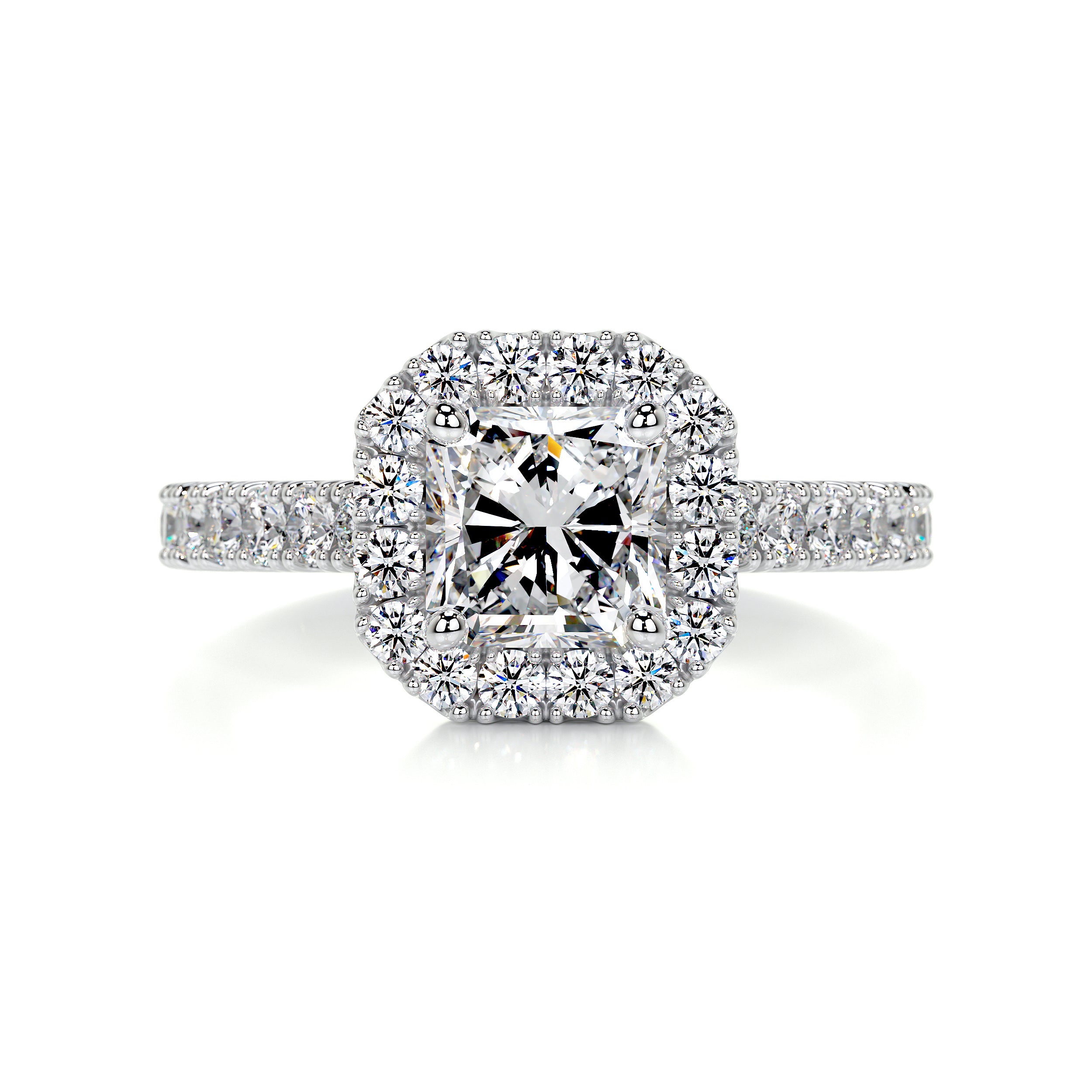 Cora Diamond Engagement Ring -18K White Gold、mySite、hinf8tx79