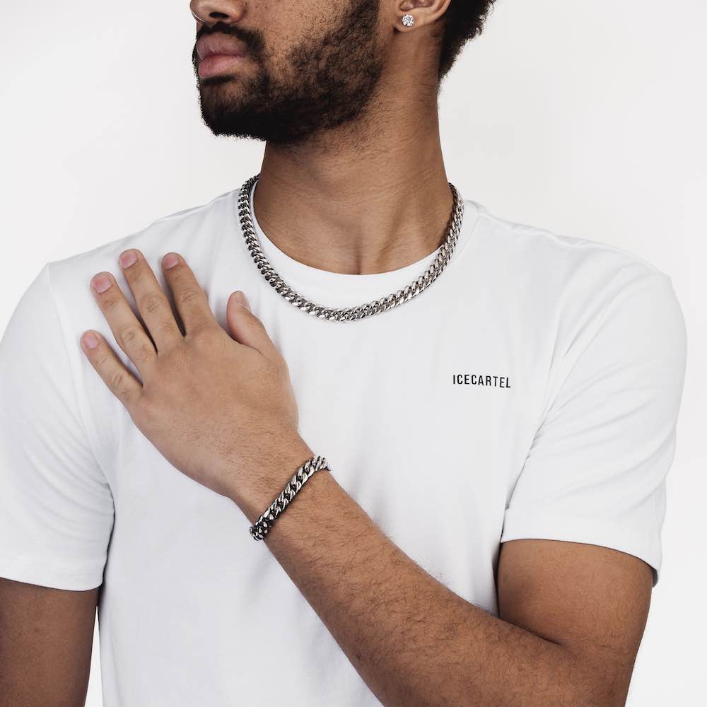 10MM Cuban Link Chain 14K White Gold、mySite、hinf8tx79