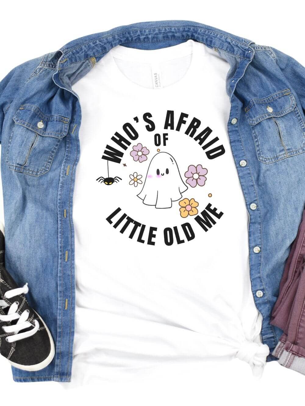 Who's Afraid of Little Old Me Women's Graphic T-Shirt、mySite、camillekostekn