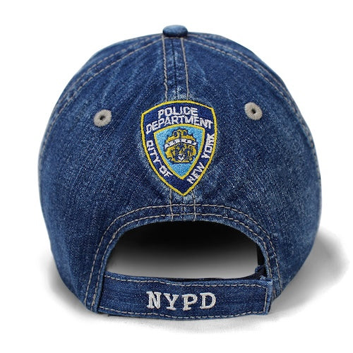 Denim Embroidered Original NYPD Baseball Cap、mySite、vikingsvslions
