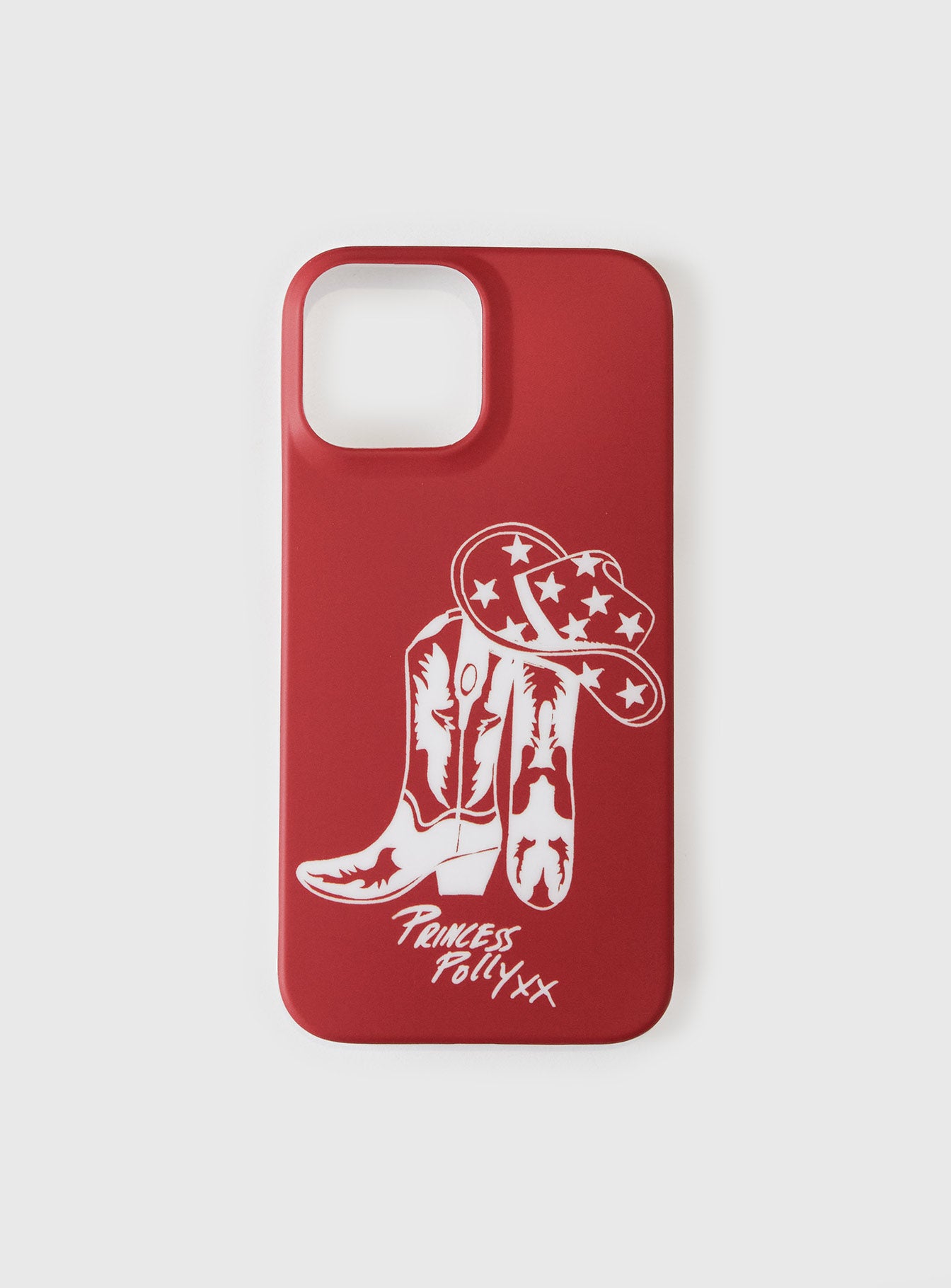 Cowboy Dreams iPhone Case Red、mySite、solidvoid