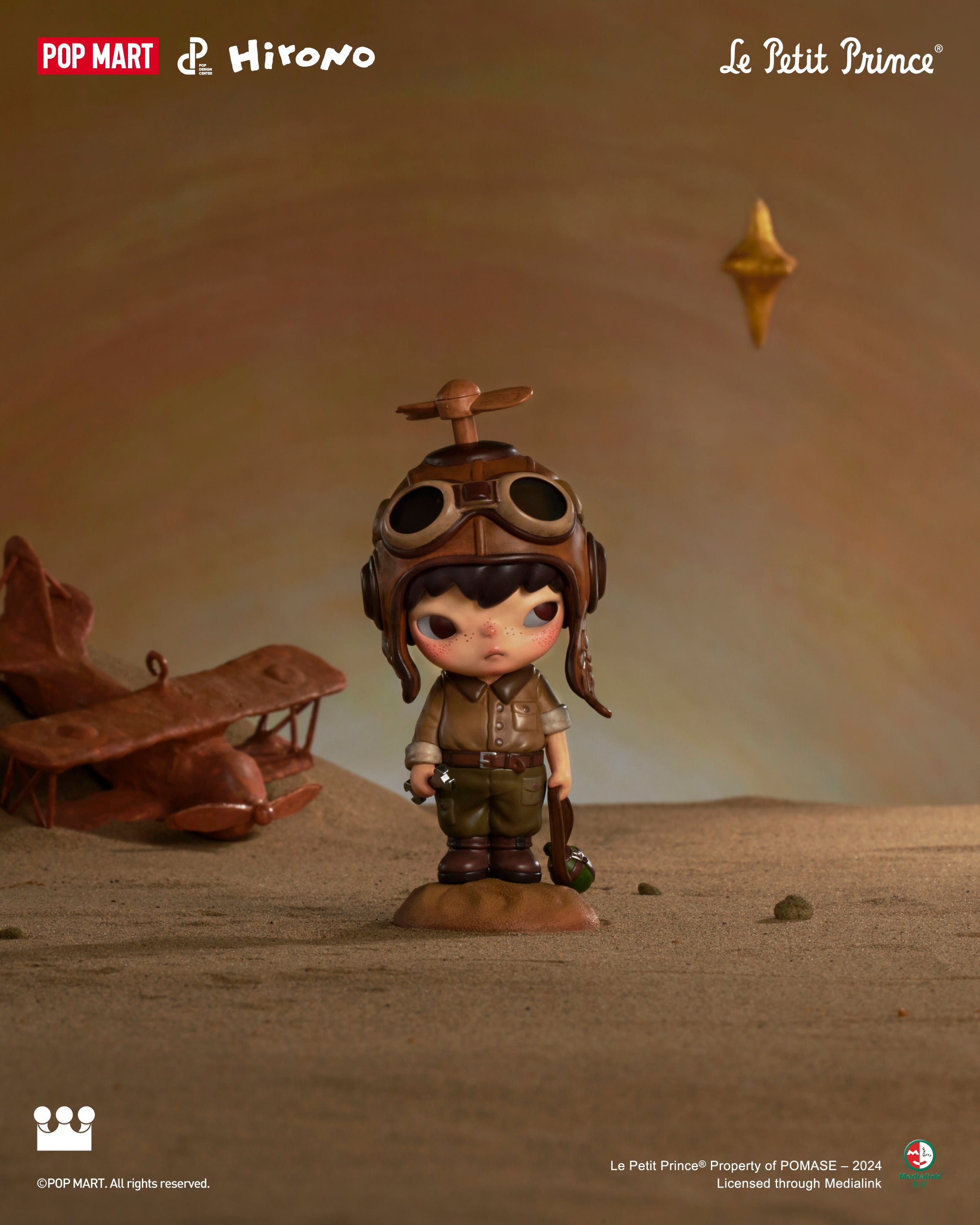  POP MART Hirono×Le Petit Prince Series Figures、mySite、greenlandpopulation
