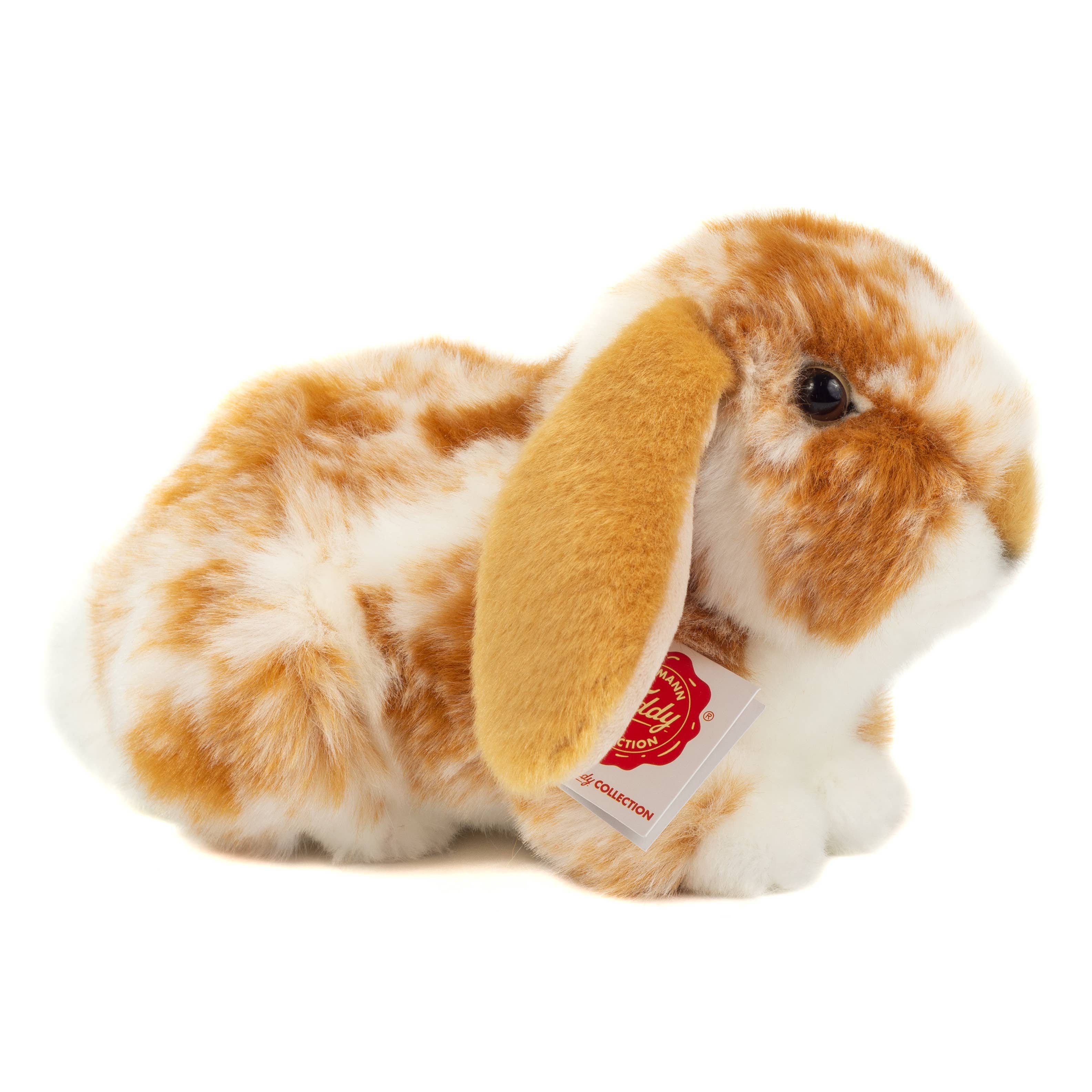 Teddy Hermann - Ram rabbit light brown-white piqued 23 cm - plush toy、mySite、g9winljtr
