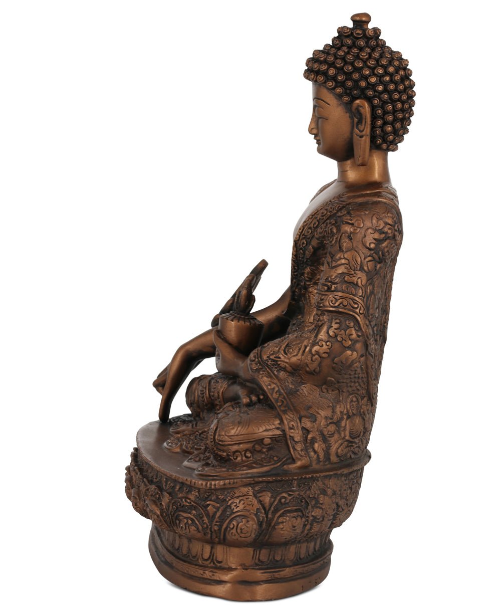 Medicine Buddha Statue Bronze Color、mySite、topwebapps