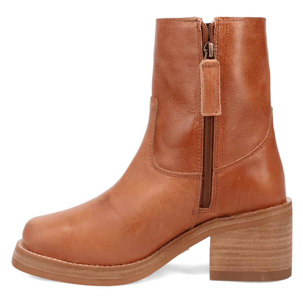 Roxy Round Toe Block Heel Zippered Boots、mySite、gtrtttuynbv