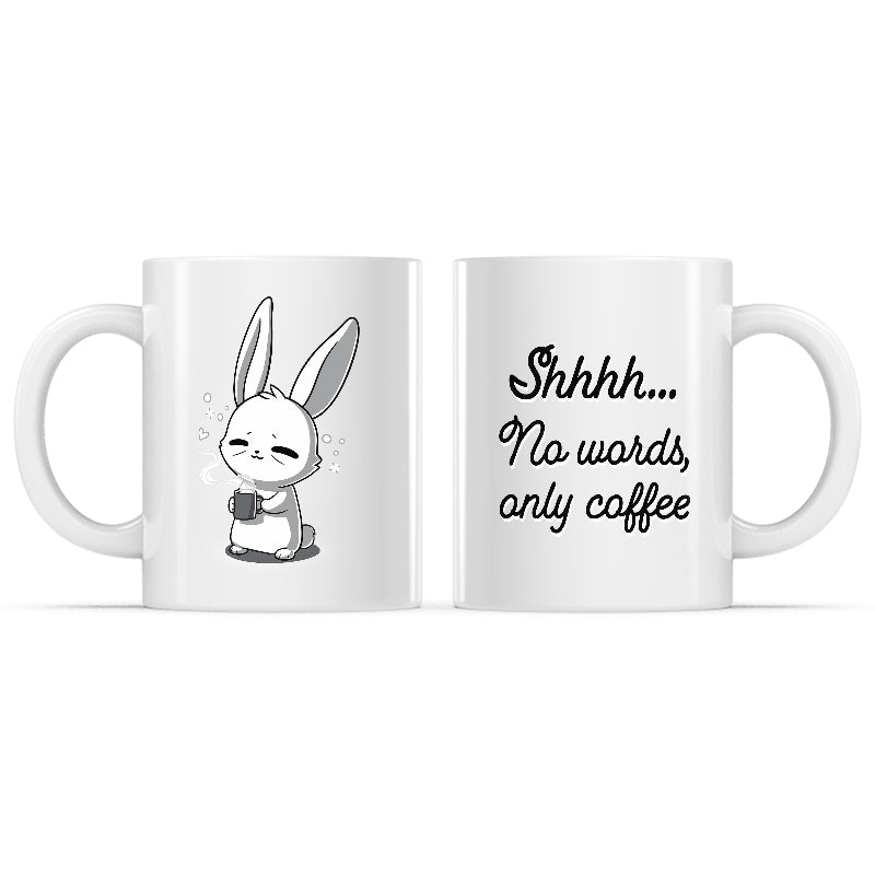 No Words, Only Coffee Mug、mySite、lovesweatpilates