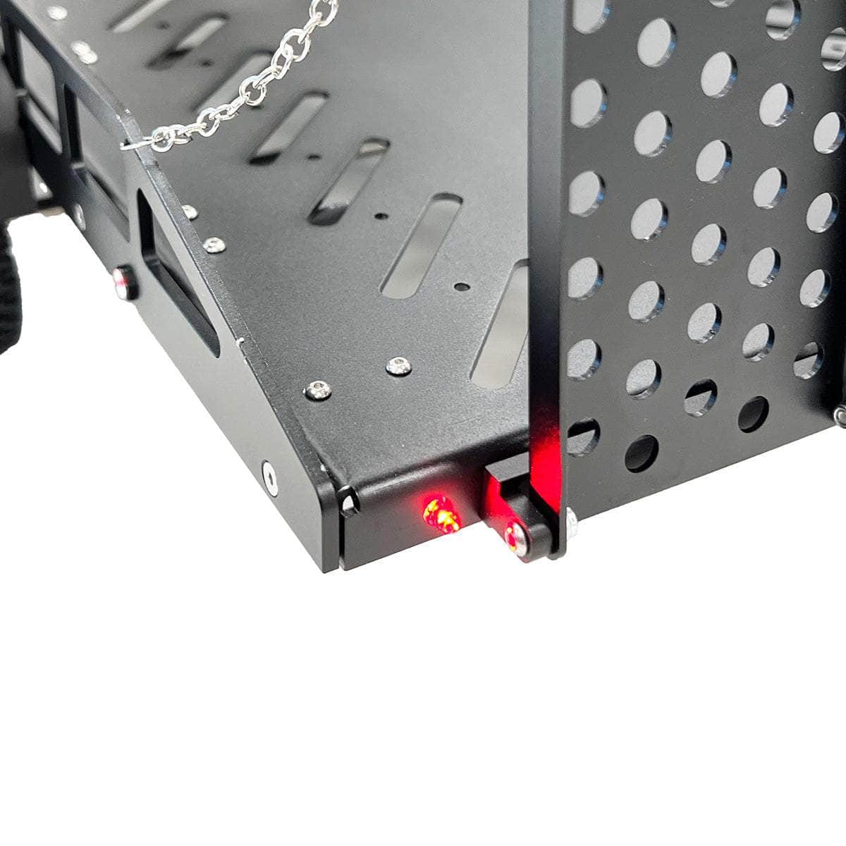  Bold R/C 1/10 Scale Full Metal Trailer Kit with LED Lights and Black or Titanium Finish、mySite、merchandisen