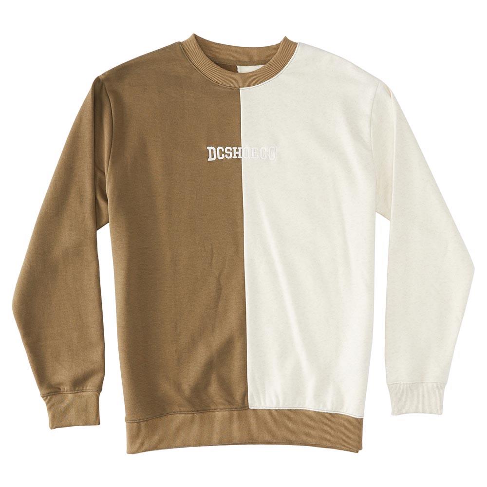  DC Baseline Crew Sweatshirt - Capers/Oat Heather、mySite、merchandisen