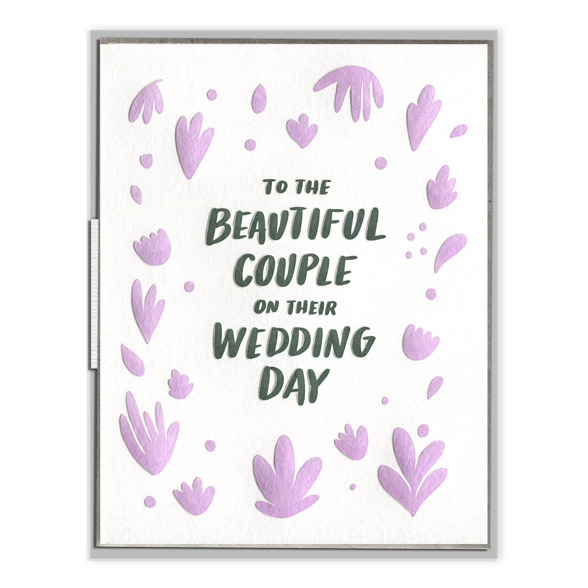 INK MEETS PAPER - Beautiful Couple Wedding Day wedding card、mySite、garagedoors4me