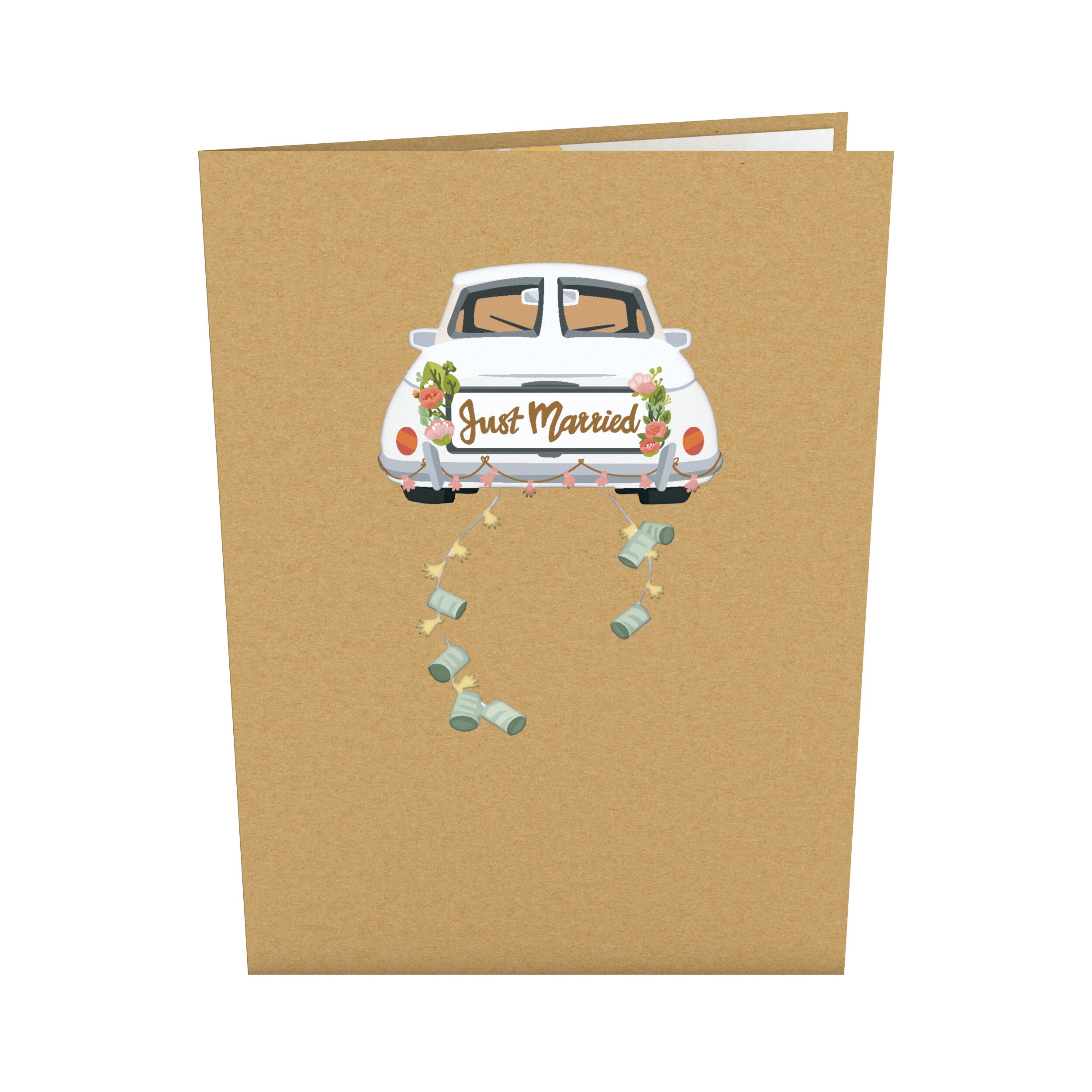 Wedding Car Pop-Up Card、mySite、solidvoid