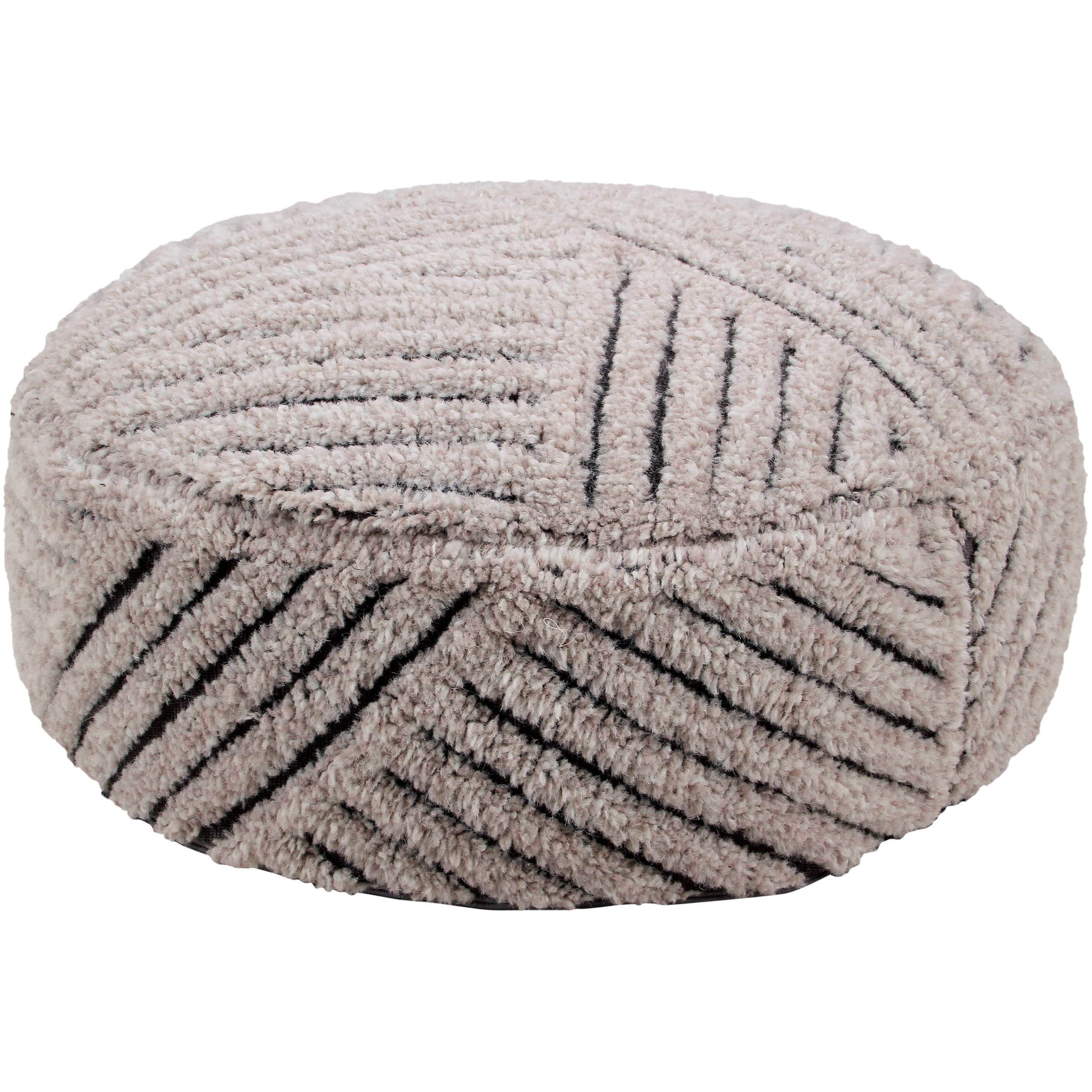 Fields Wool Washable Pouffe、mySite、gigharbornorthrealestate