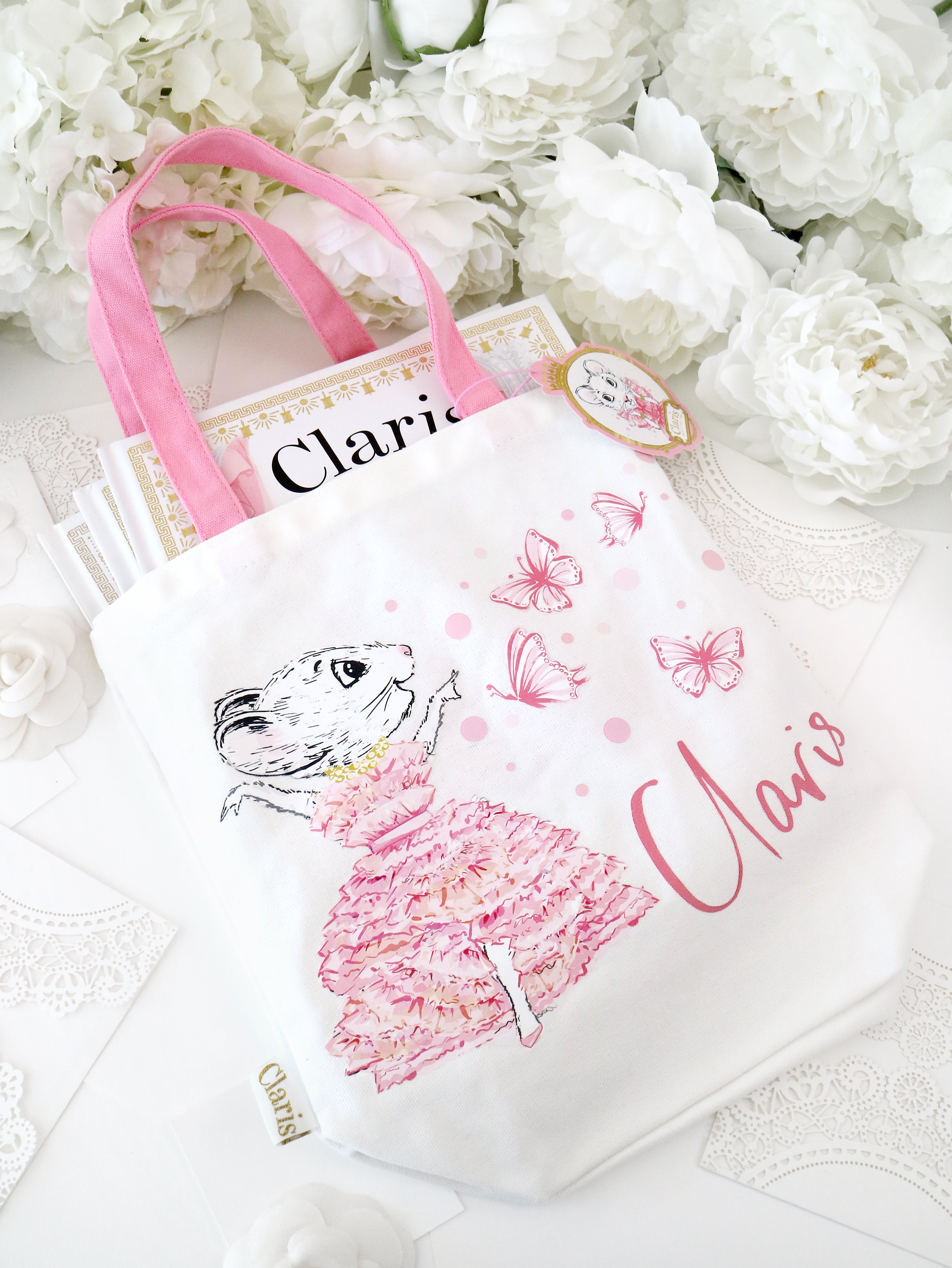 Claris The Mouse - Magnificent Book Bag、mySite、g9winljtr