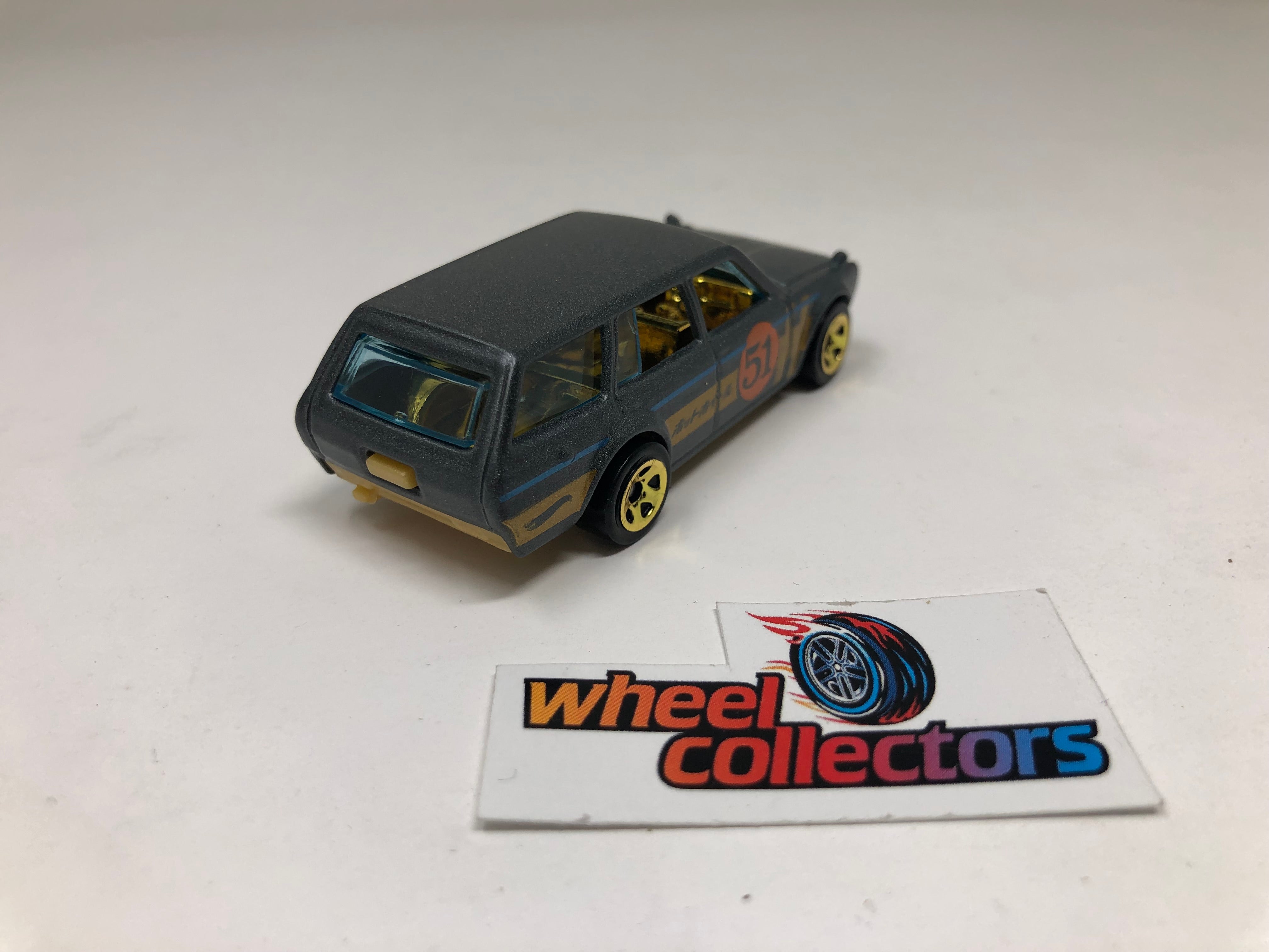 '71 Datsun 510 Wagon * Gray * Hot Wheels Loose 1:64 Scale、mySite、hgirdovlk