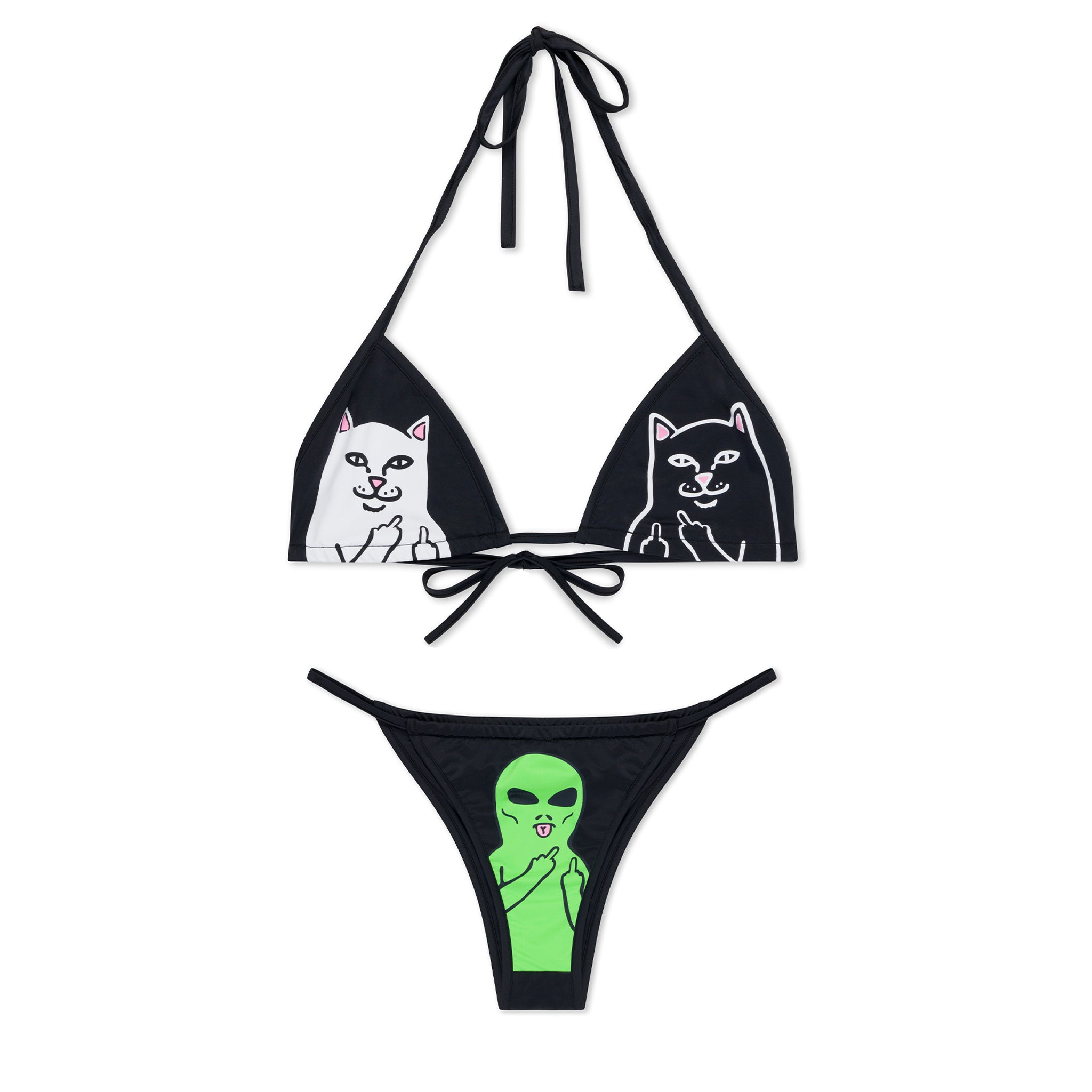  Whole Gang 2pc Bikini Set (Black)、mySite、merchandisen
