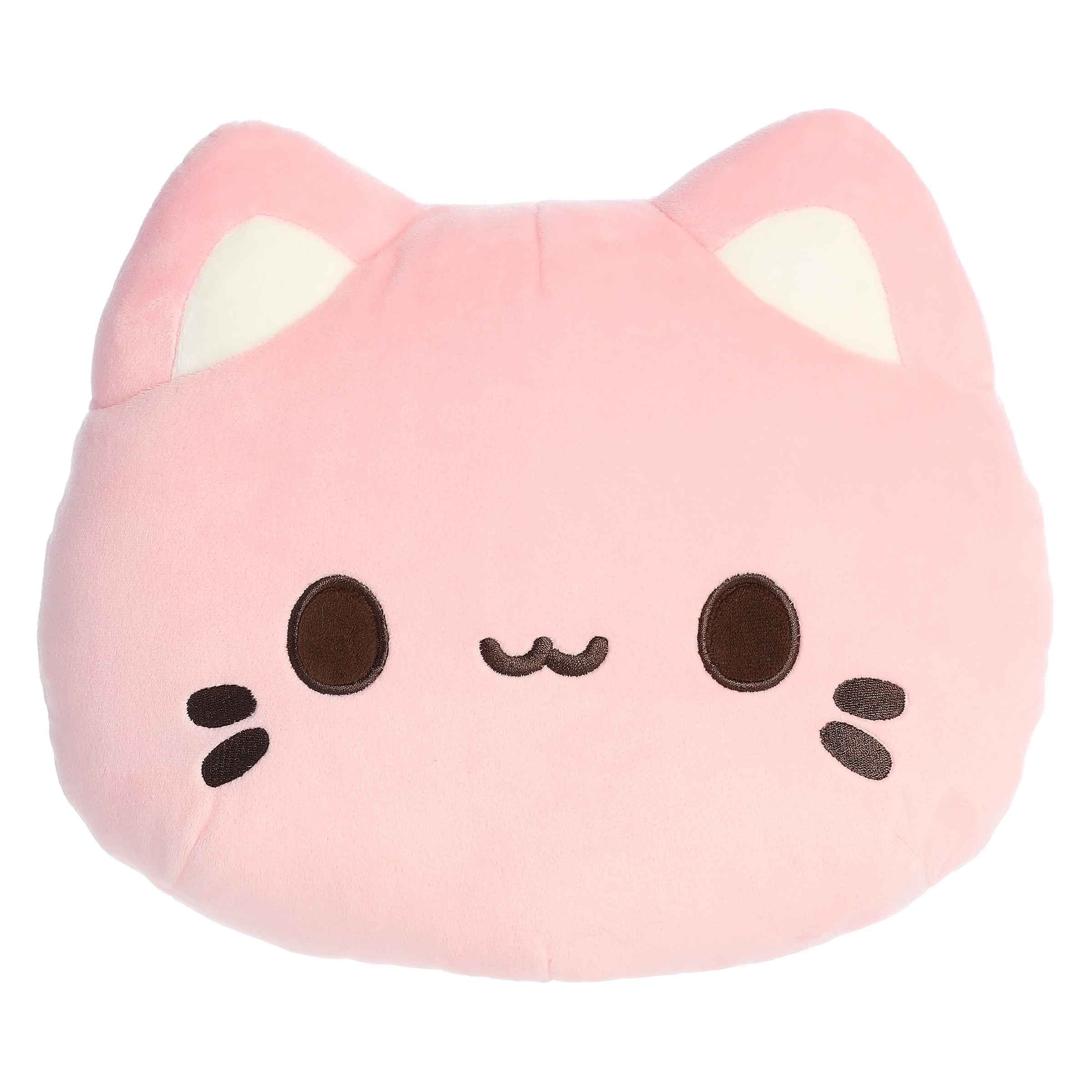 Aurora® - Tasty Peach® - Meowchi Face Plush - 10 Strawberry、mySite、g9winljtr