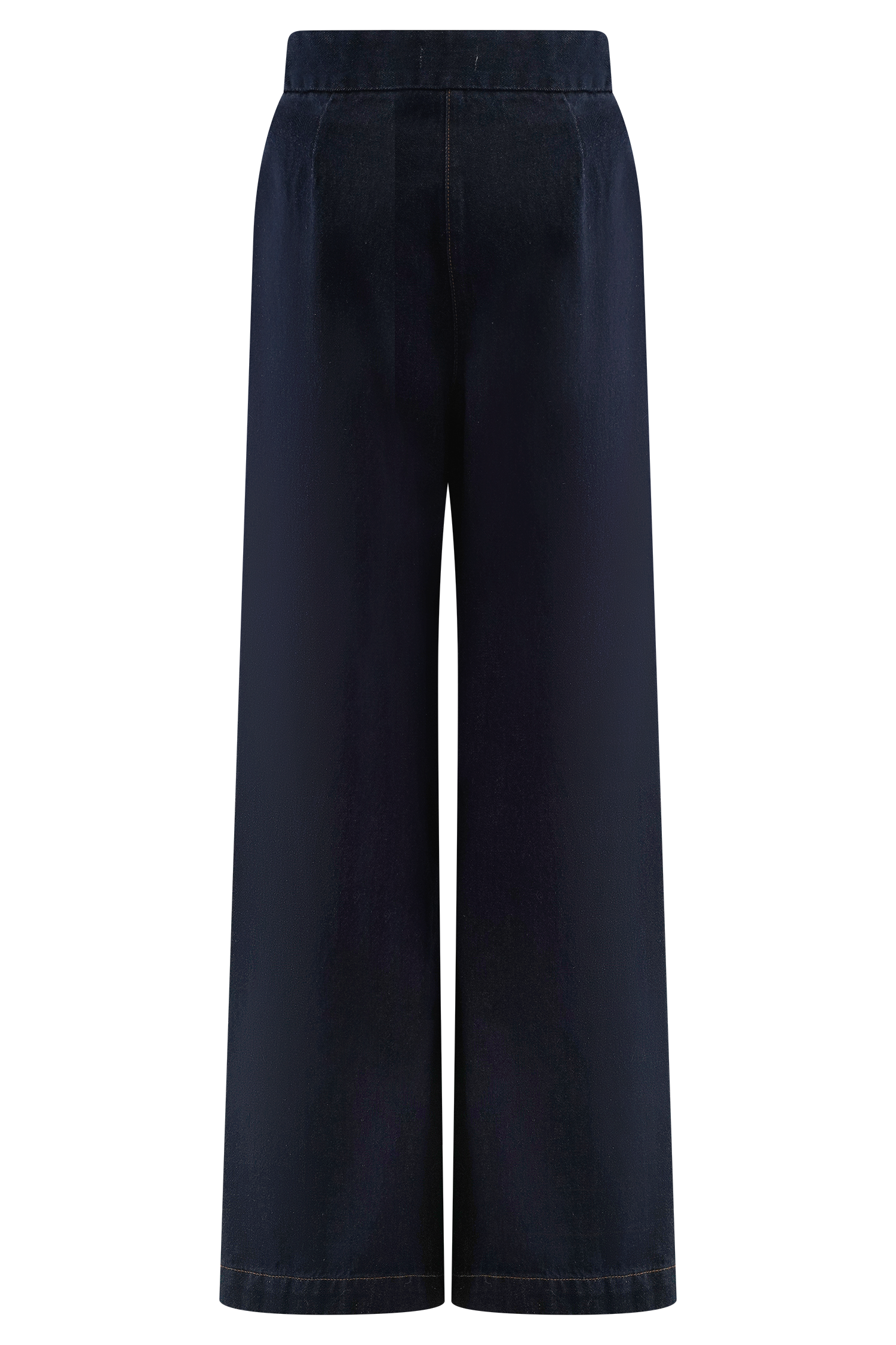 Rayne Wide Leg Denim Jeans - Indigo Blue、mySite、solidvoid