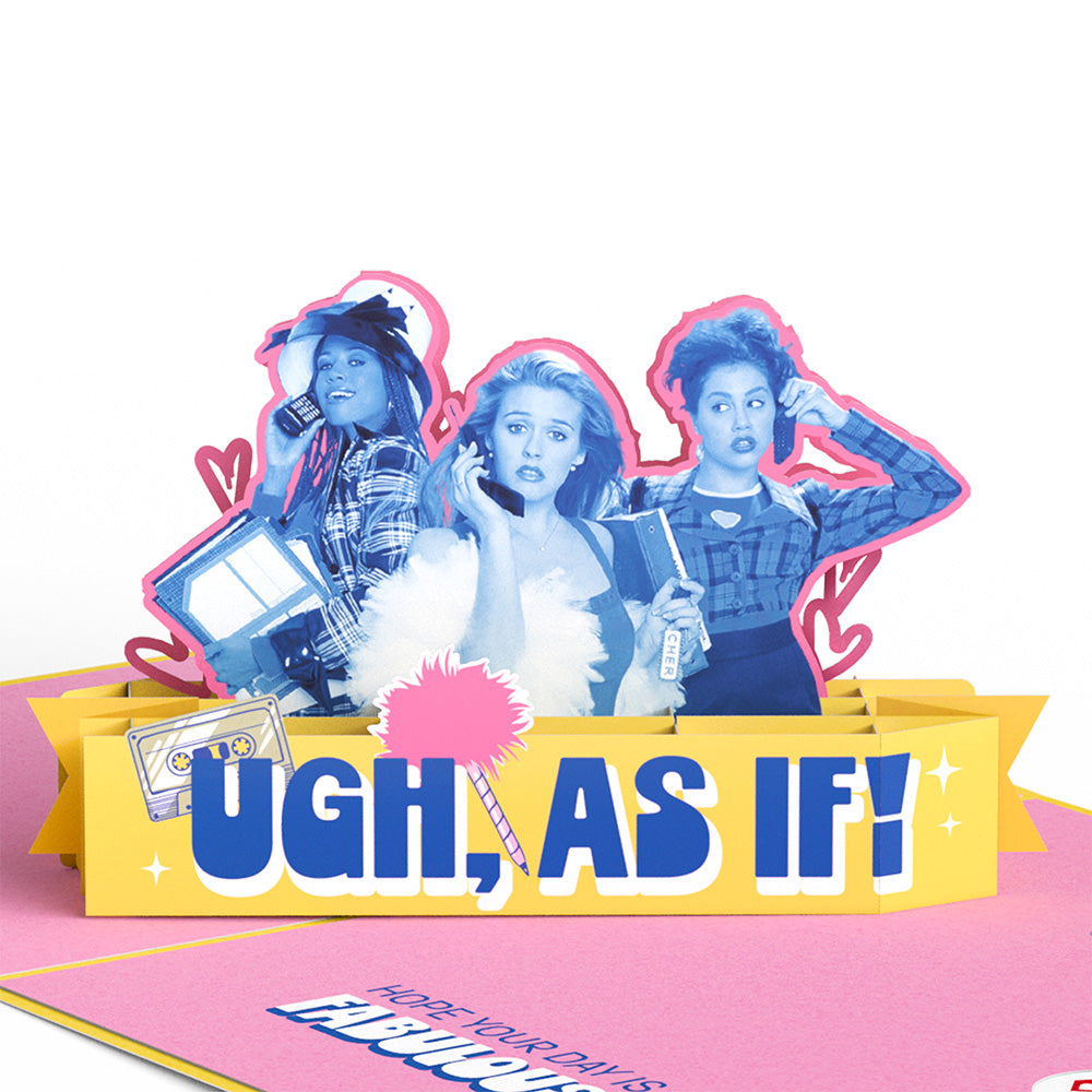 Clueless As If! Birthday Pop-Up Card、mySite、solidvoid