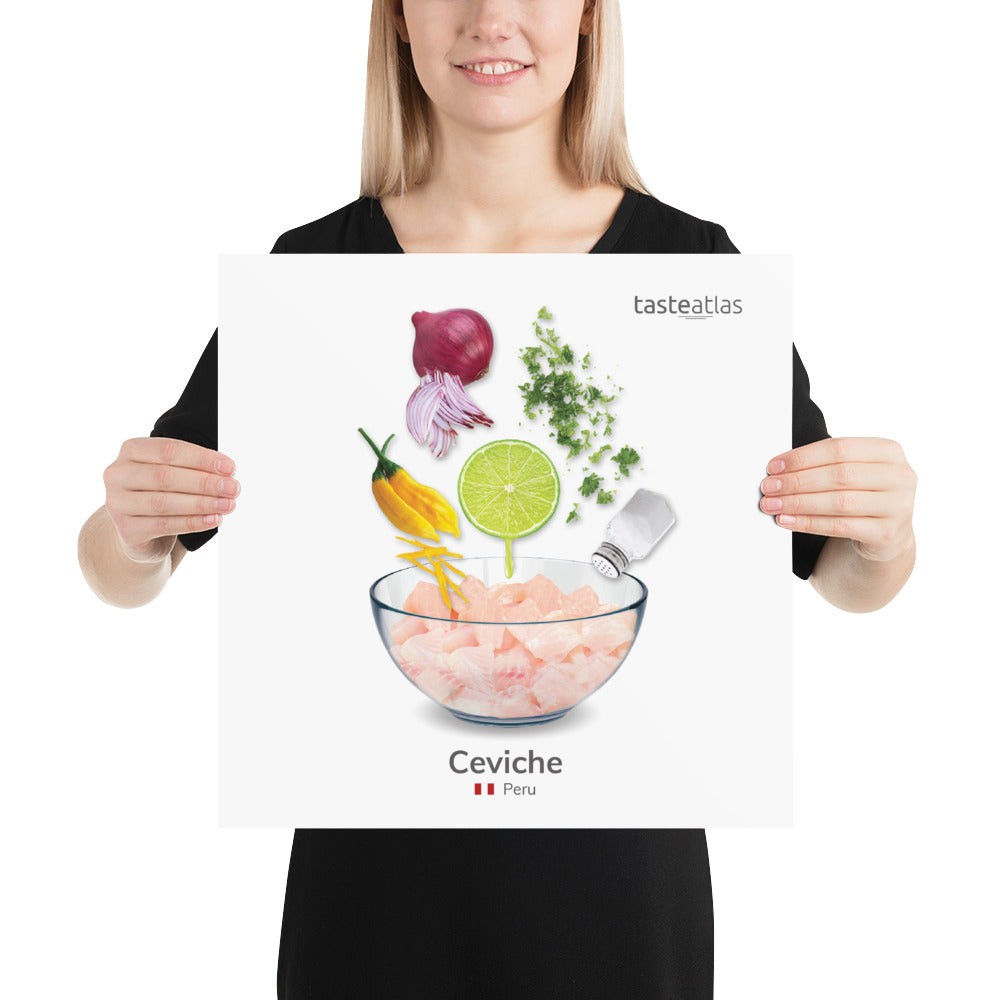 Ceviche Poster (in)、mySite、camillekostekn