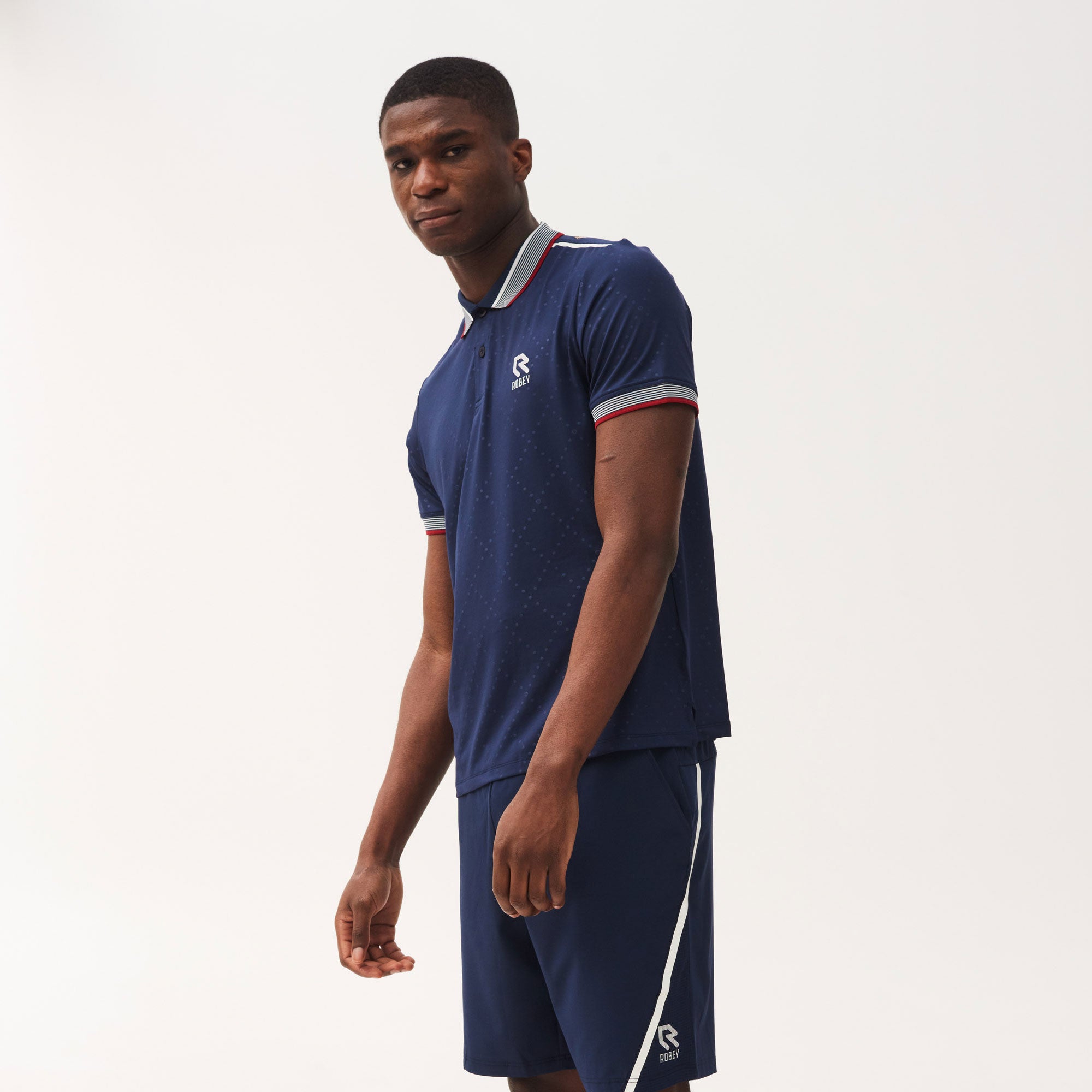 Robey Poach Men's Tennis Polo